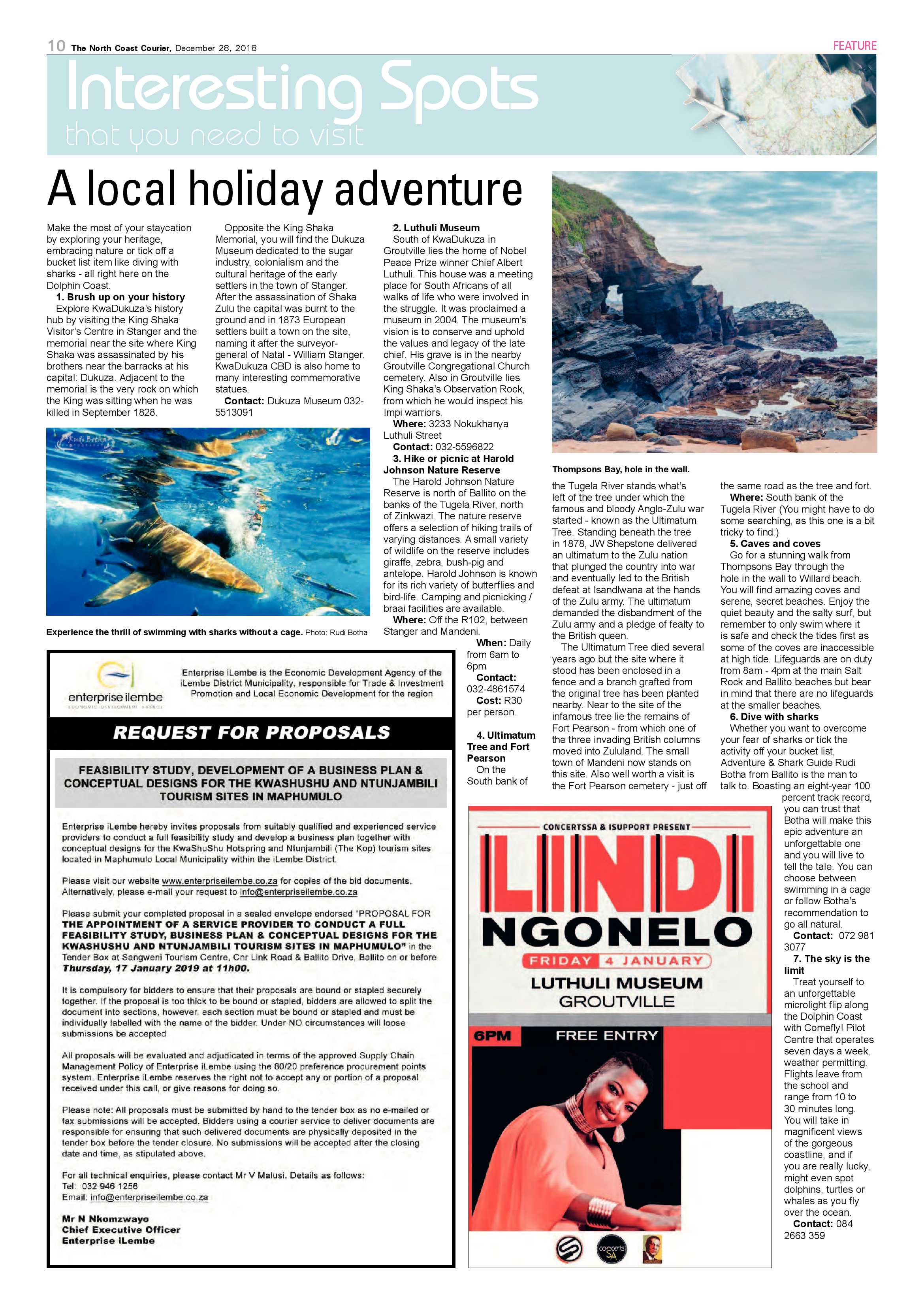 The North Coast Courier – 28 December 2018 page 10