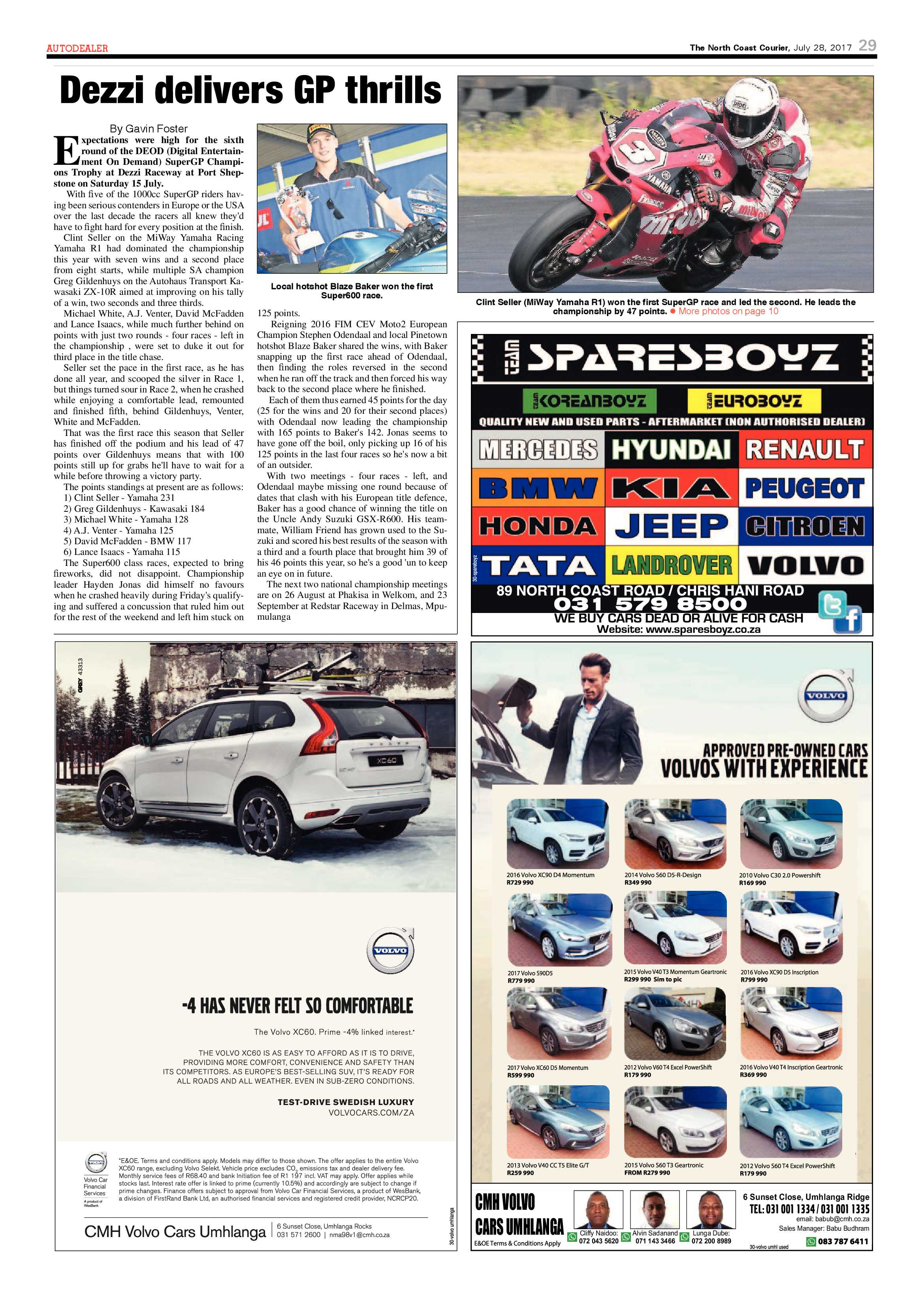 The North Coast Courier – 28 July 2017 page 29