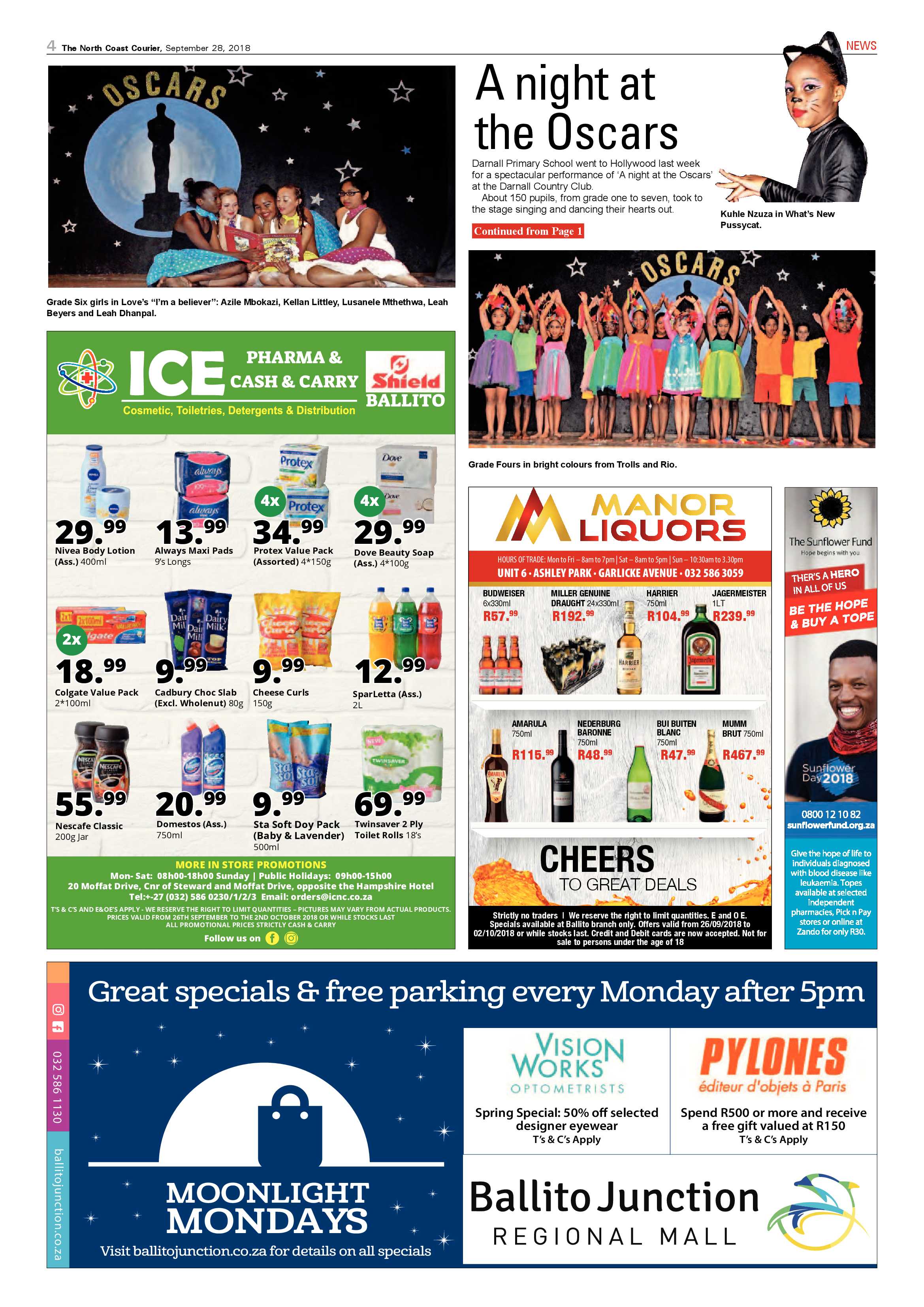 The North Coast Courier – 28 September 2018 page 4