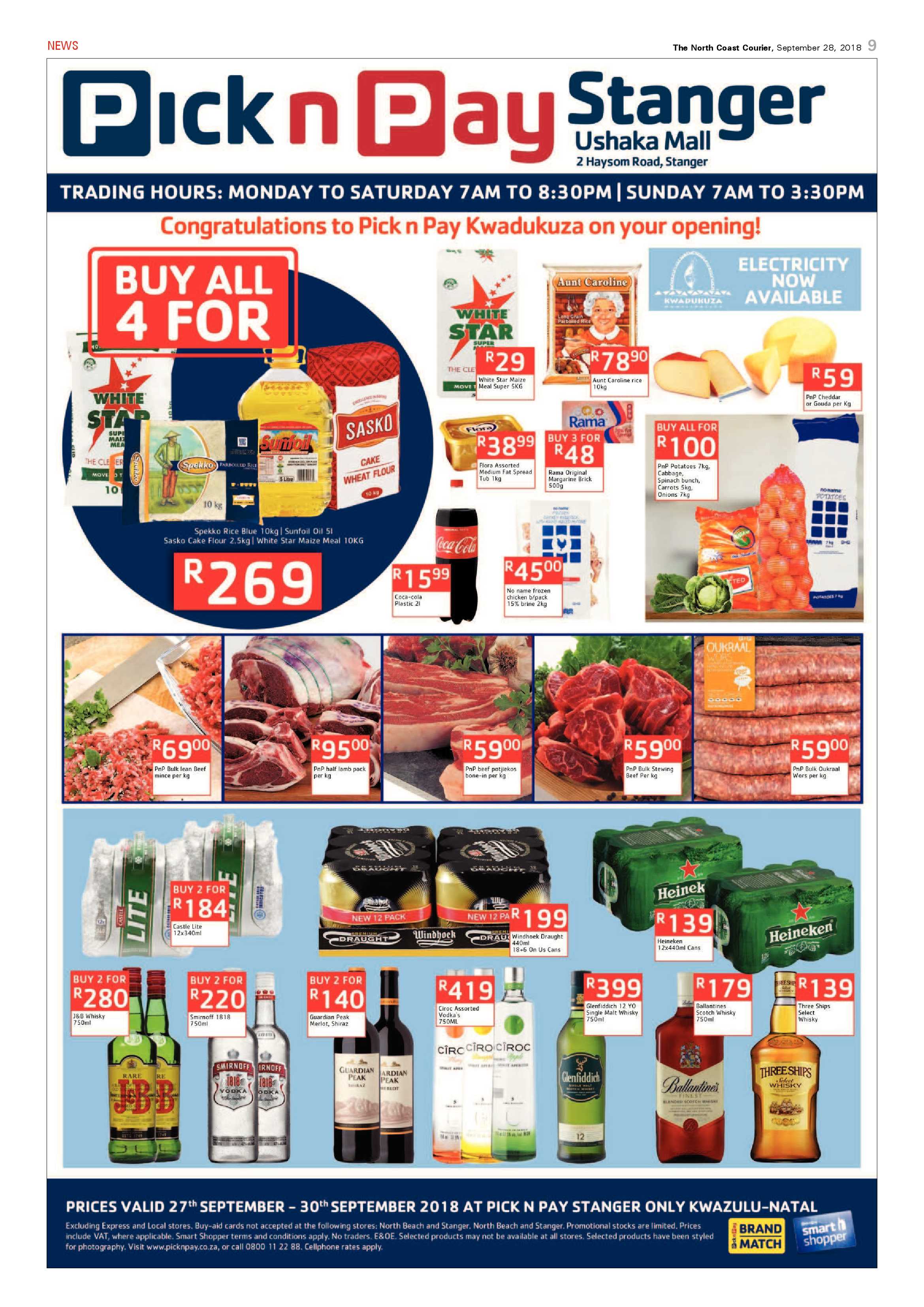 The North Coast Courier – 28 September 2018 page 9