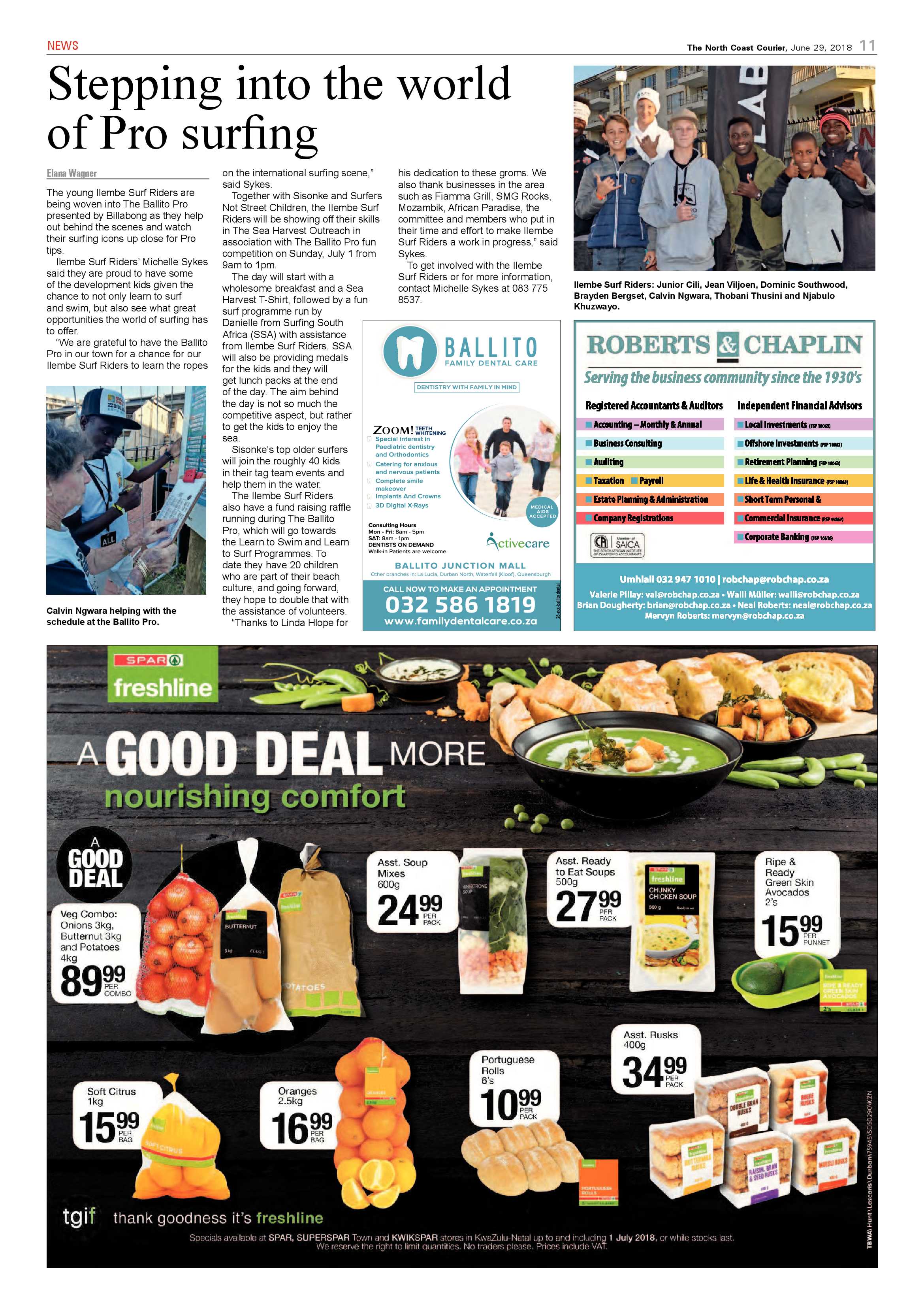 The North Coast Courier – 29 June 2018 page 11
