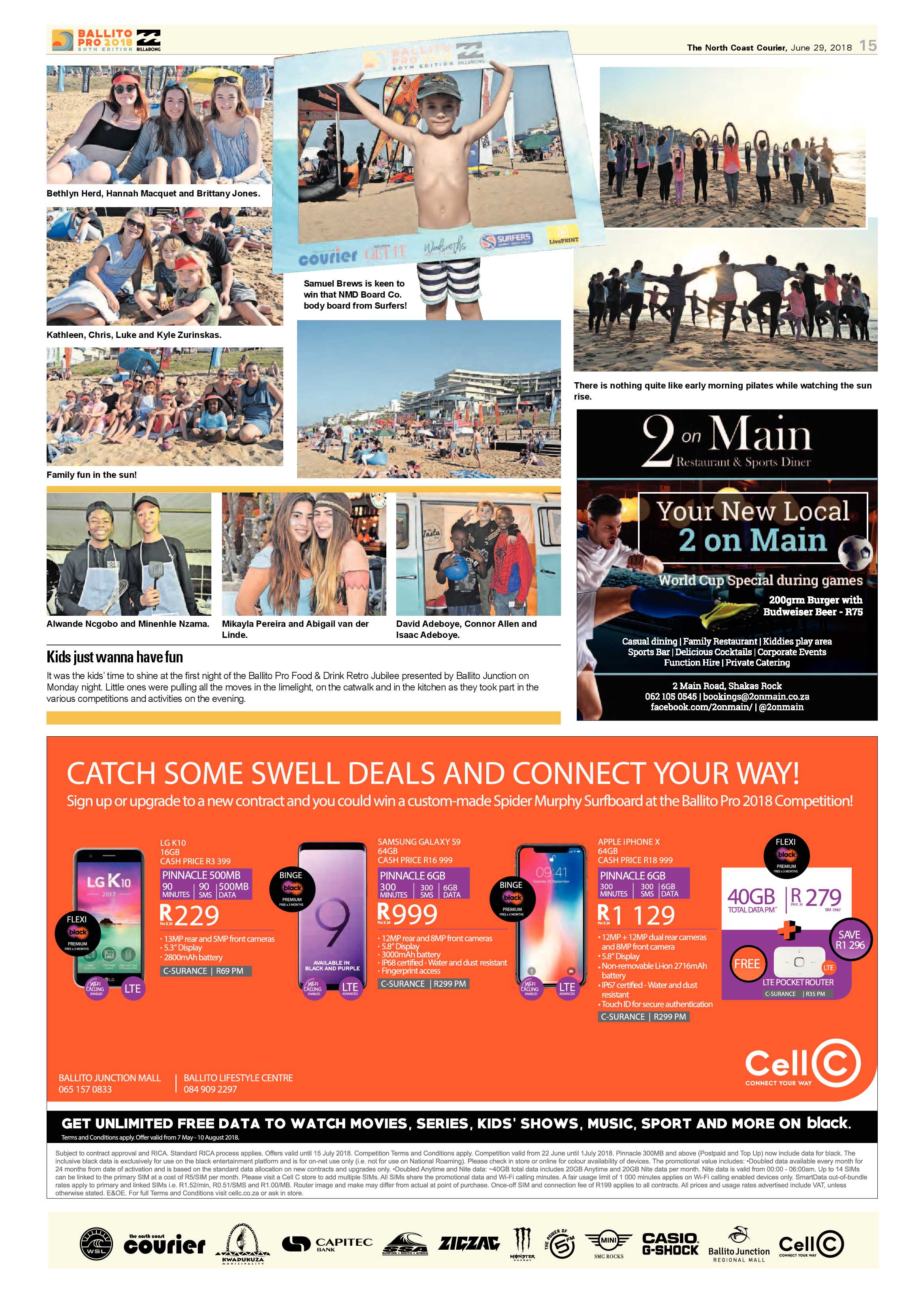The North Coast Courier – 29 June 2018 page 15
