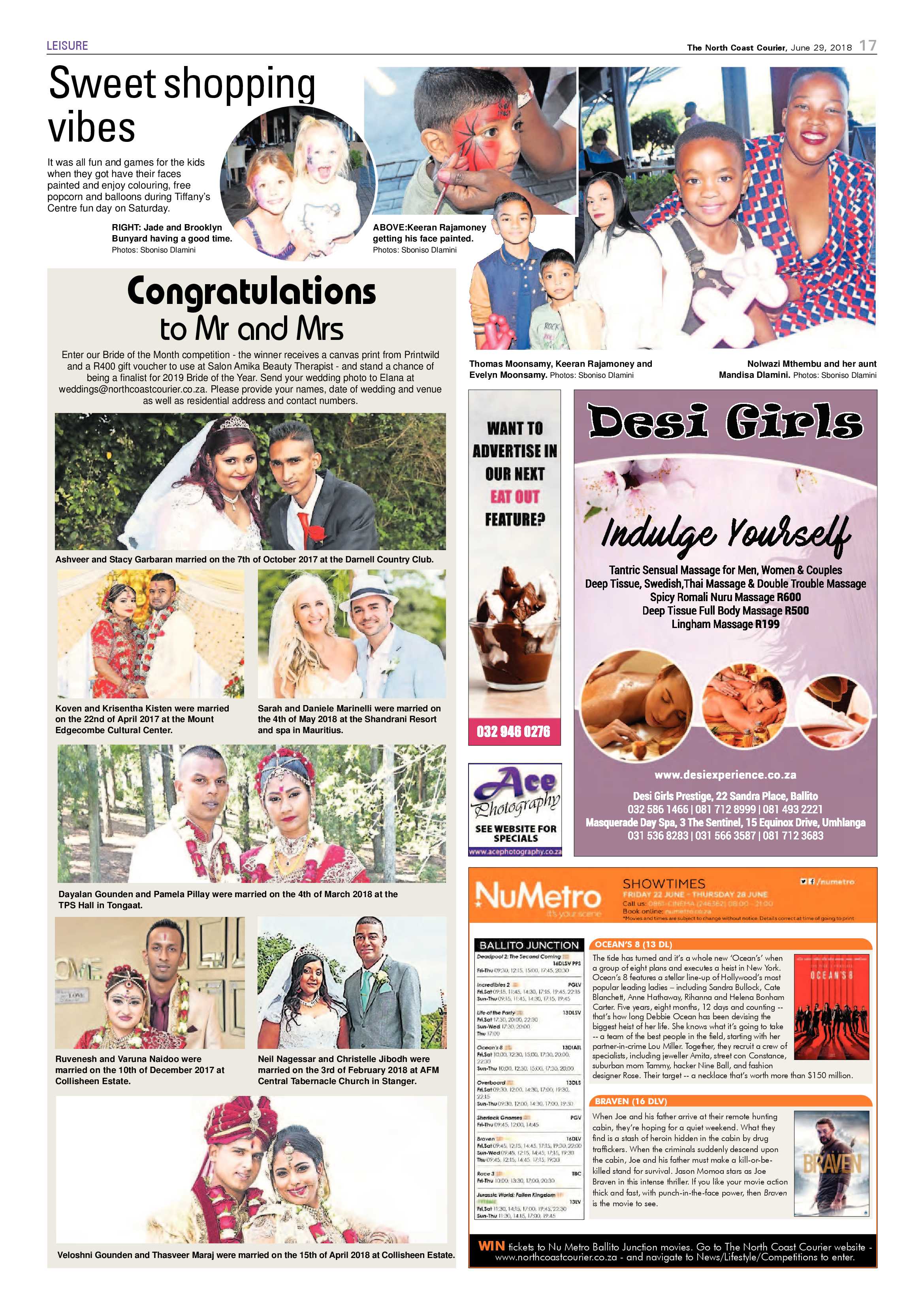 The North Coast Courier – 29 June 2018 page 17