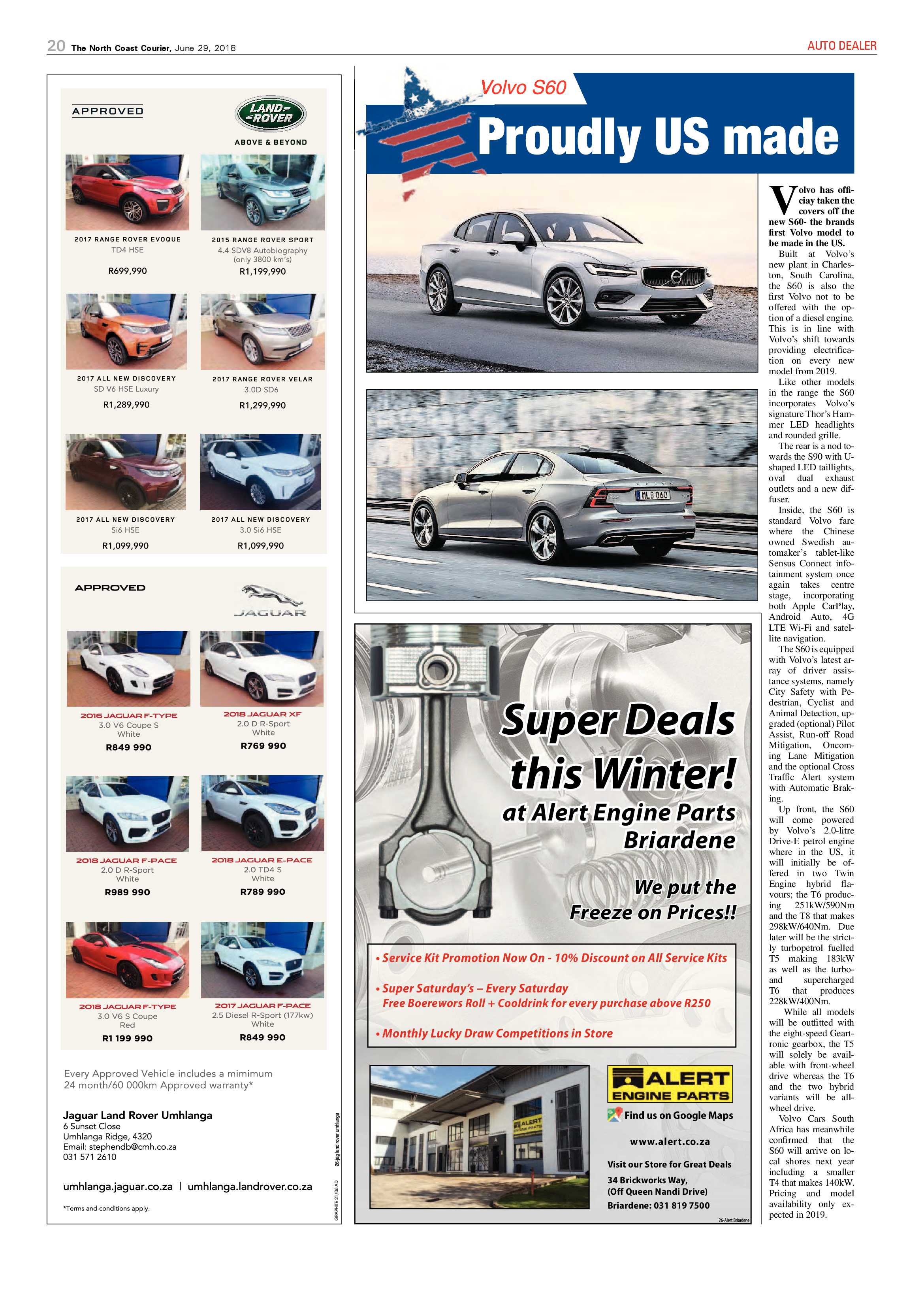 The North Coast Courier – 29 June 2018 page 20
