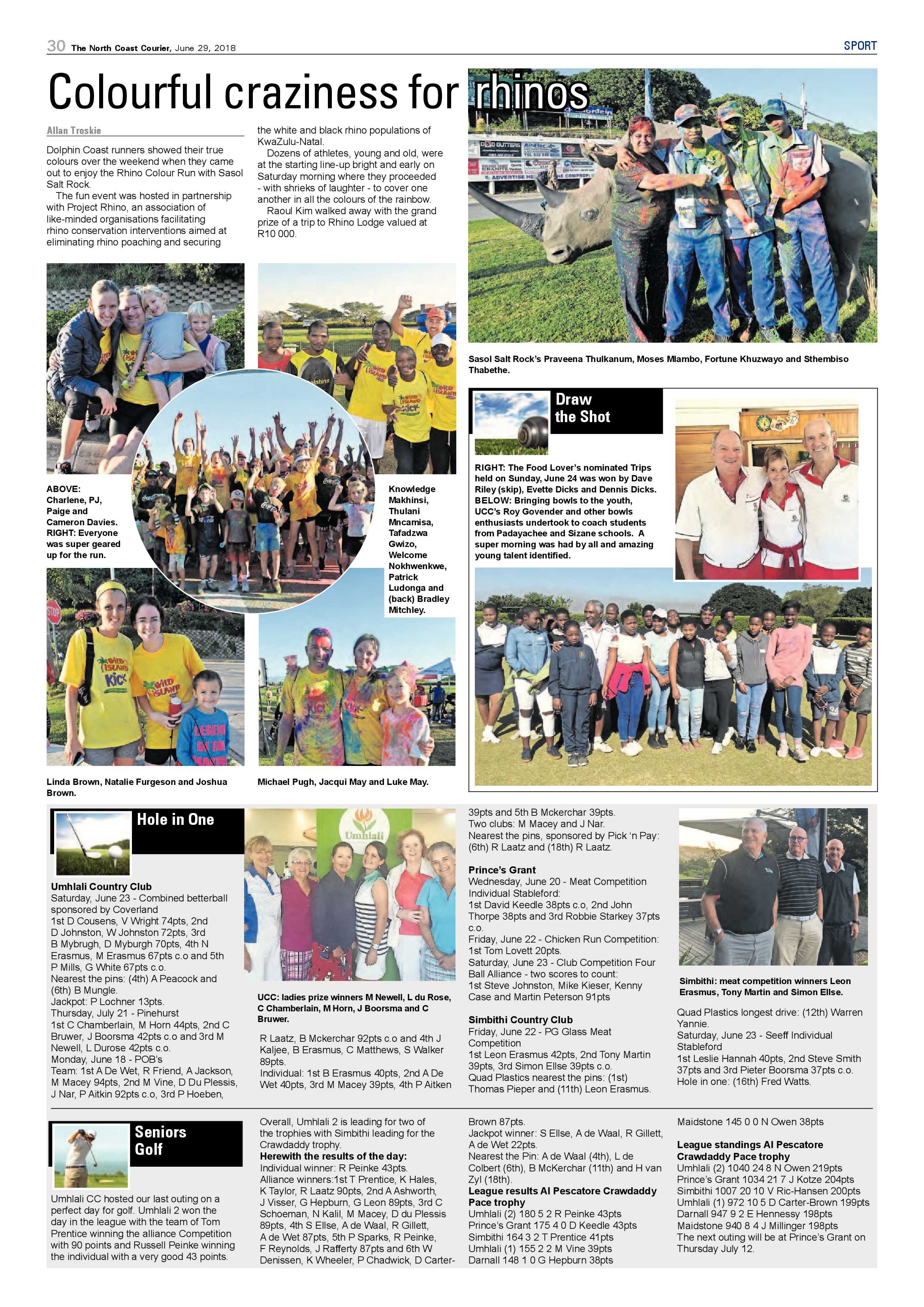 The North Coast Courier – 29 June 2018 page 30