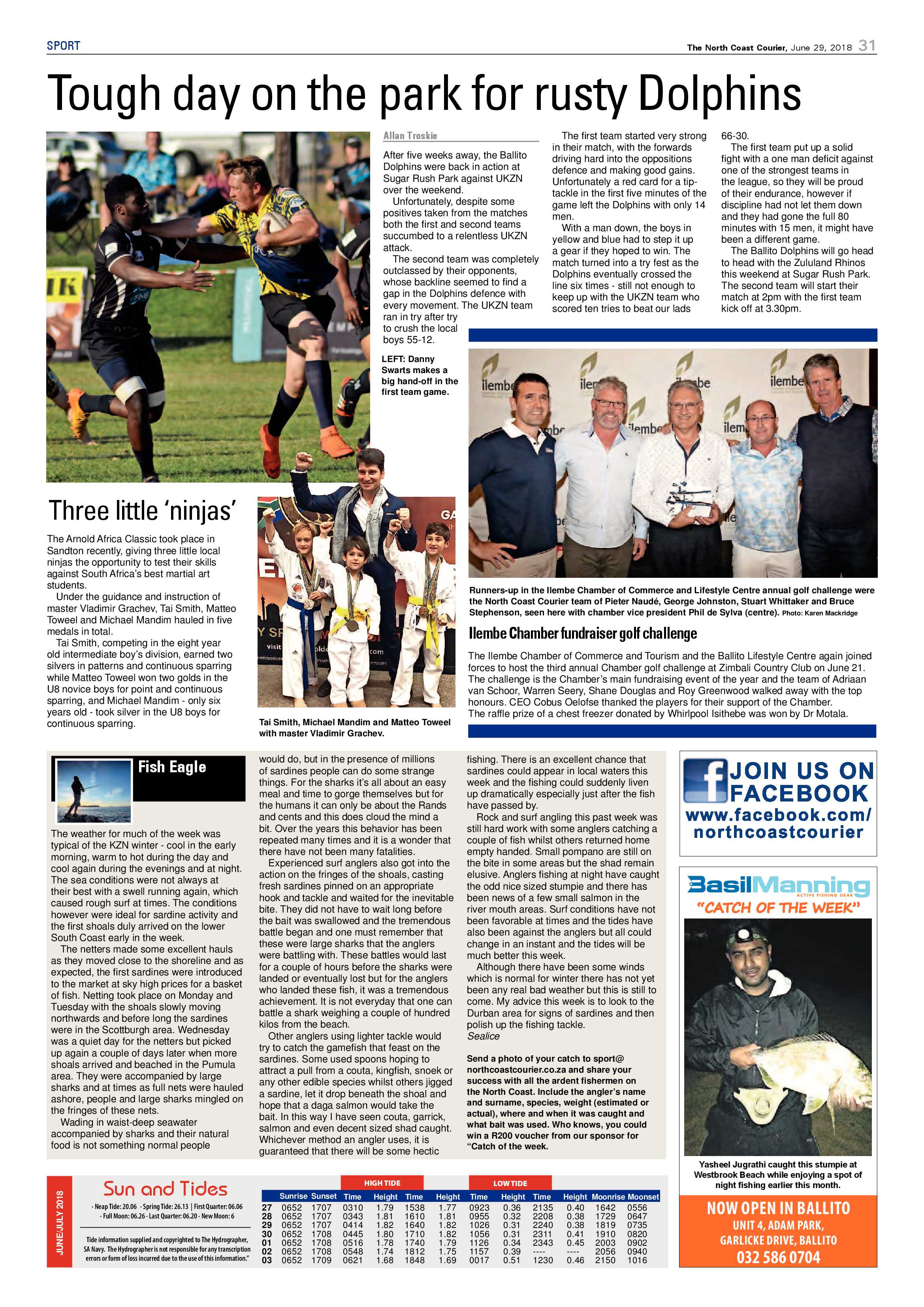 The North Coast Courier – 29 June 2018 page 31
