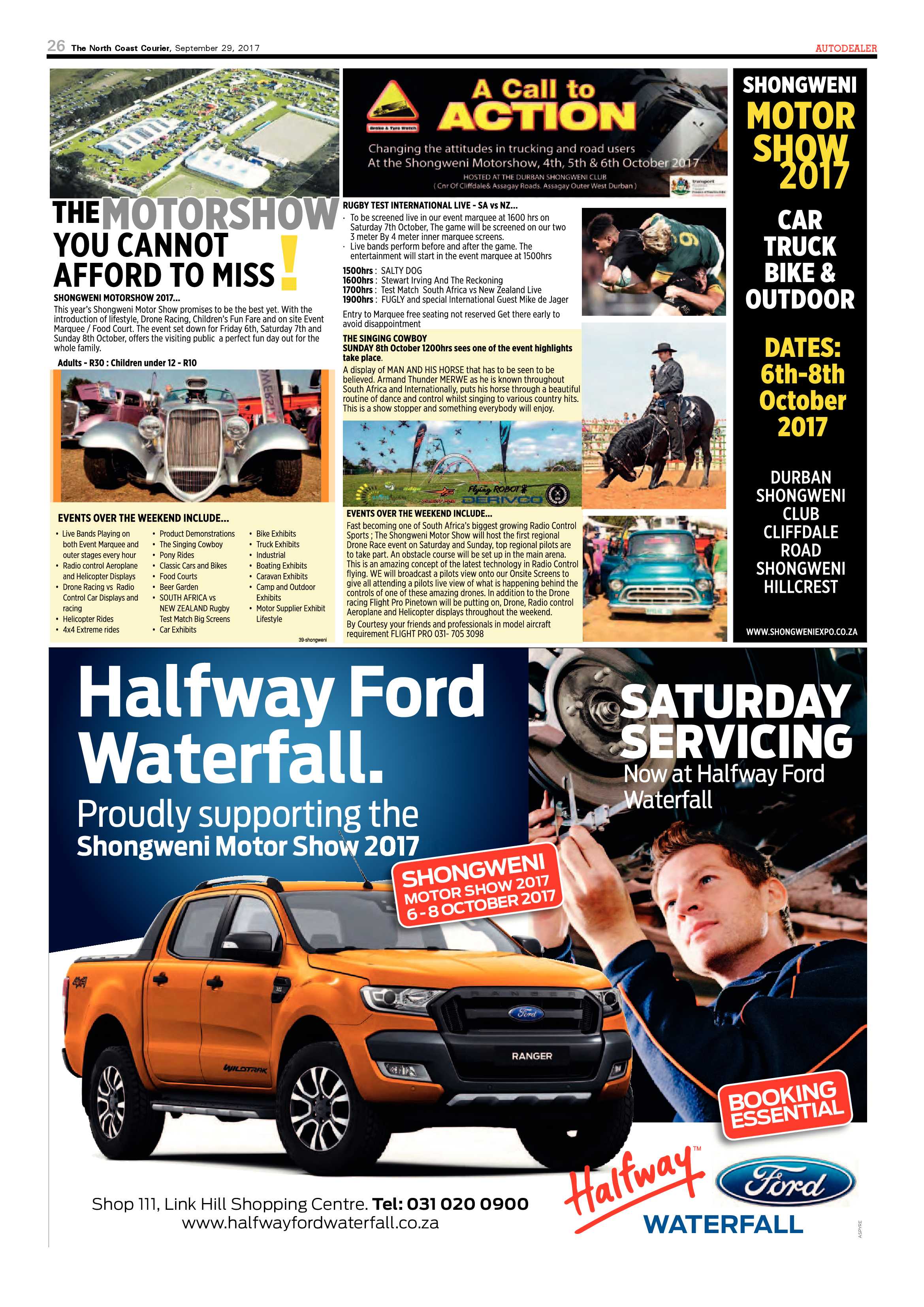 The North Coast Courier – 29 September 2017 page 26