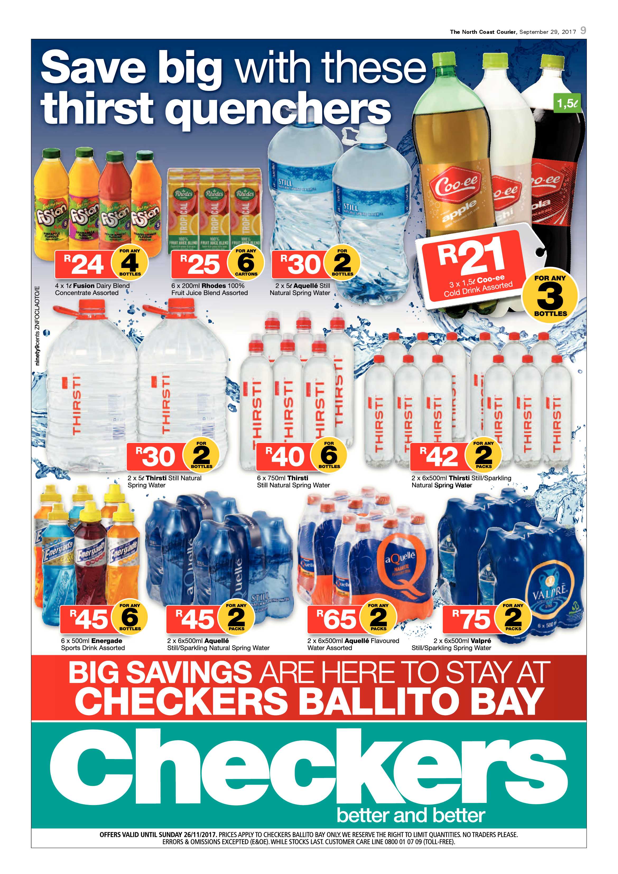 The North Coast Courier – 29 September 2017 page 9