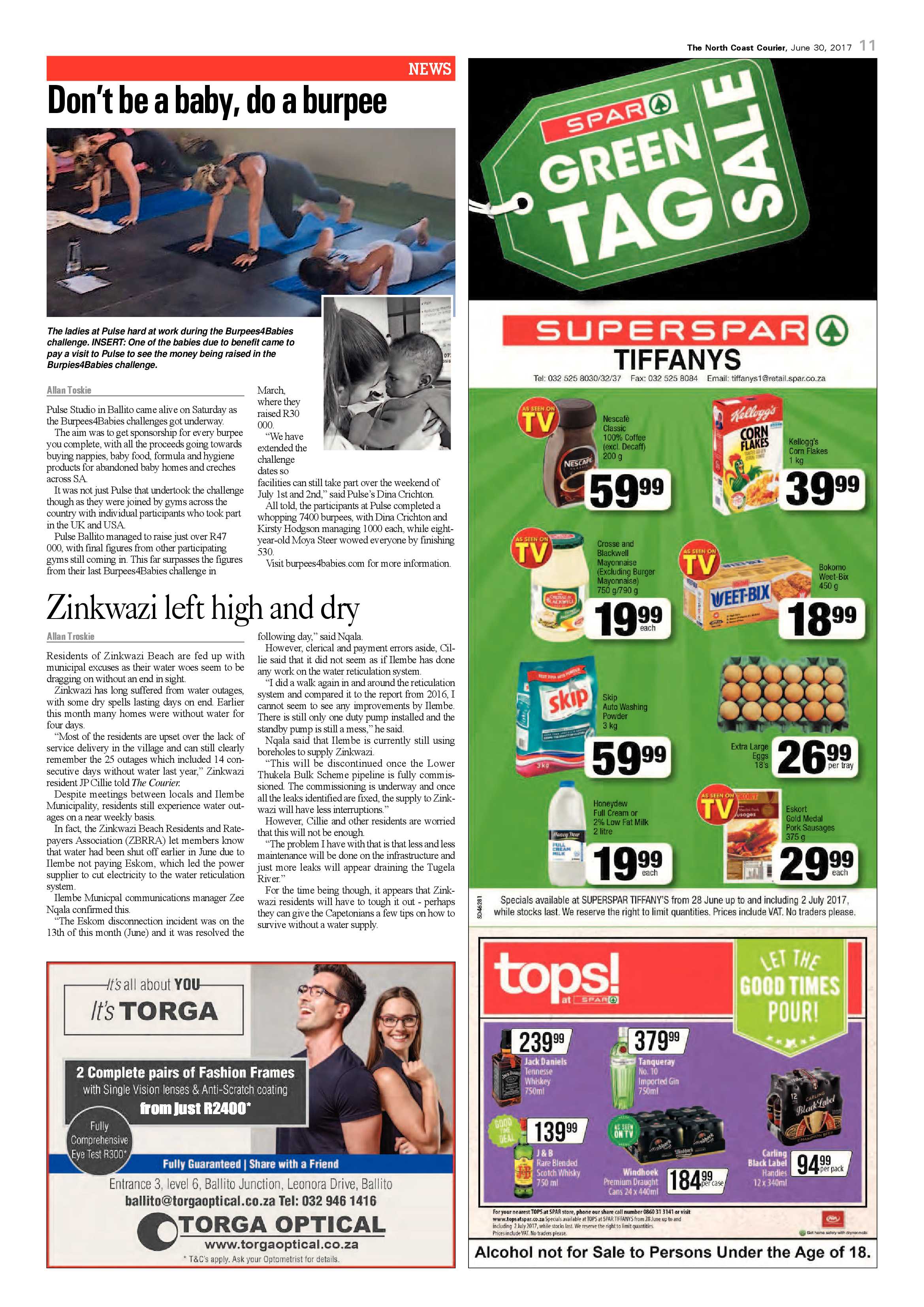The North Coast Courier – 30 June 2017 page 11