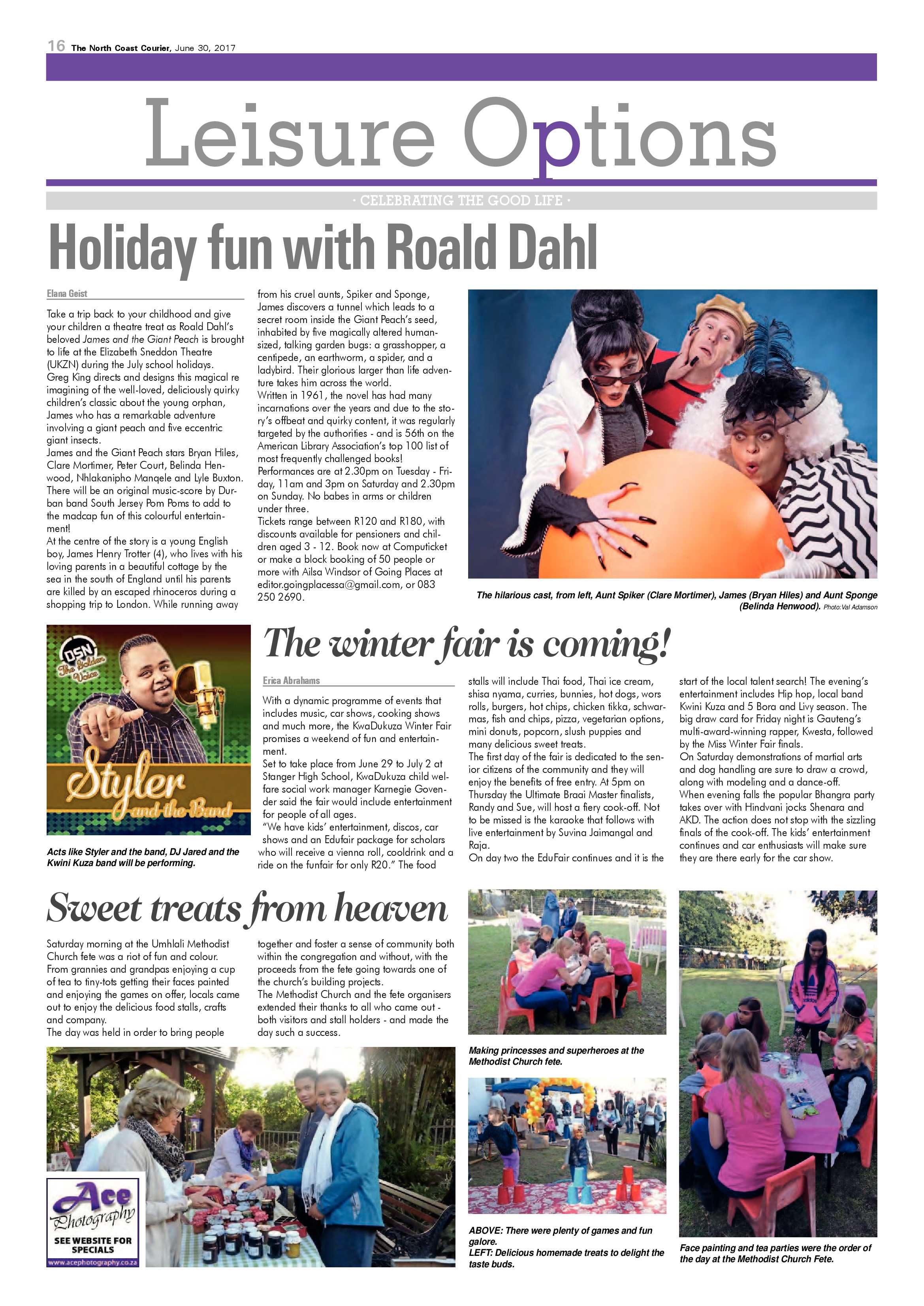 The North Coast Courier – 30 June 2017 page 16