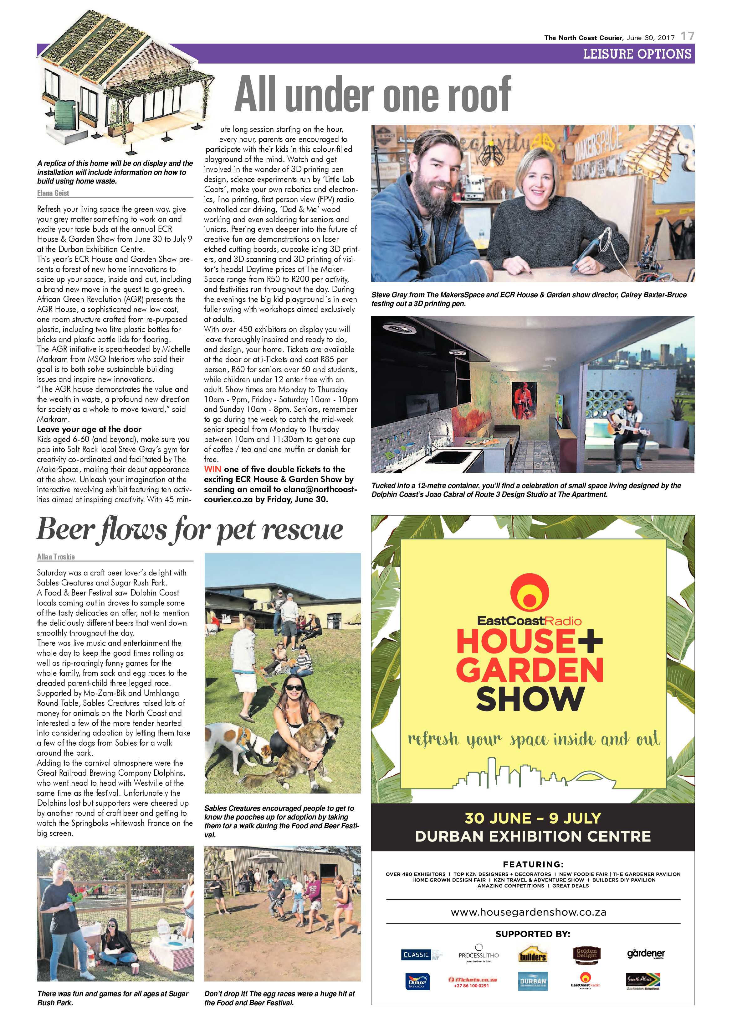 The North Coast Courier – 30 June 2017 page 17