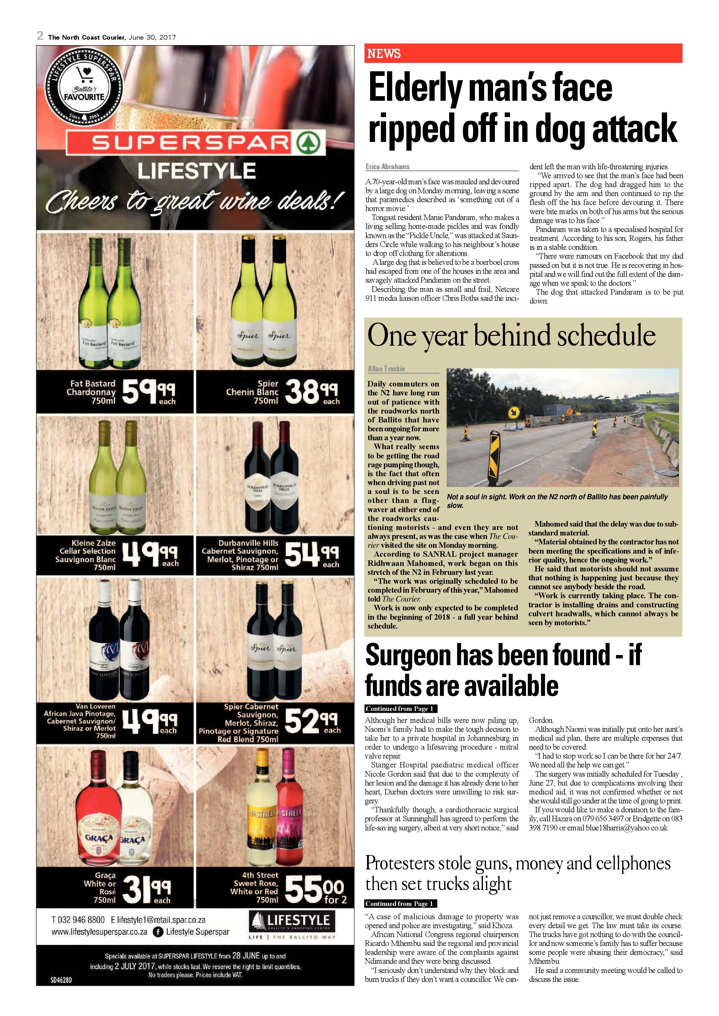 The North Coast Courier – 30 June 2017 page 2
