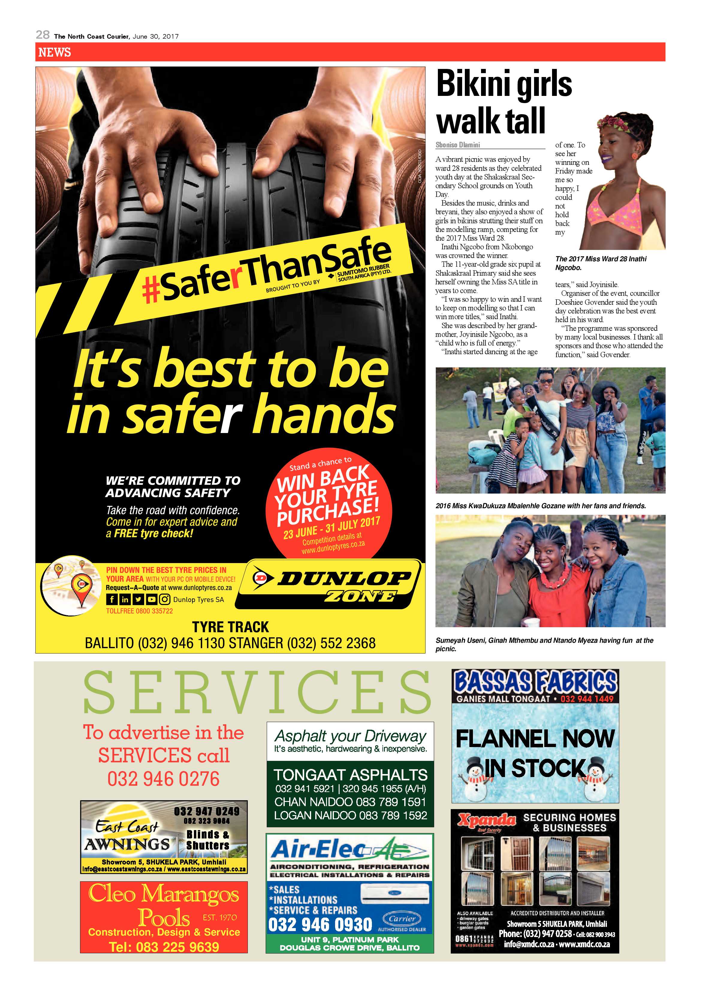 The North Coast Courier – 30 June 2017 page 28