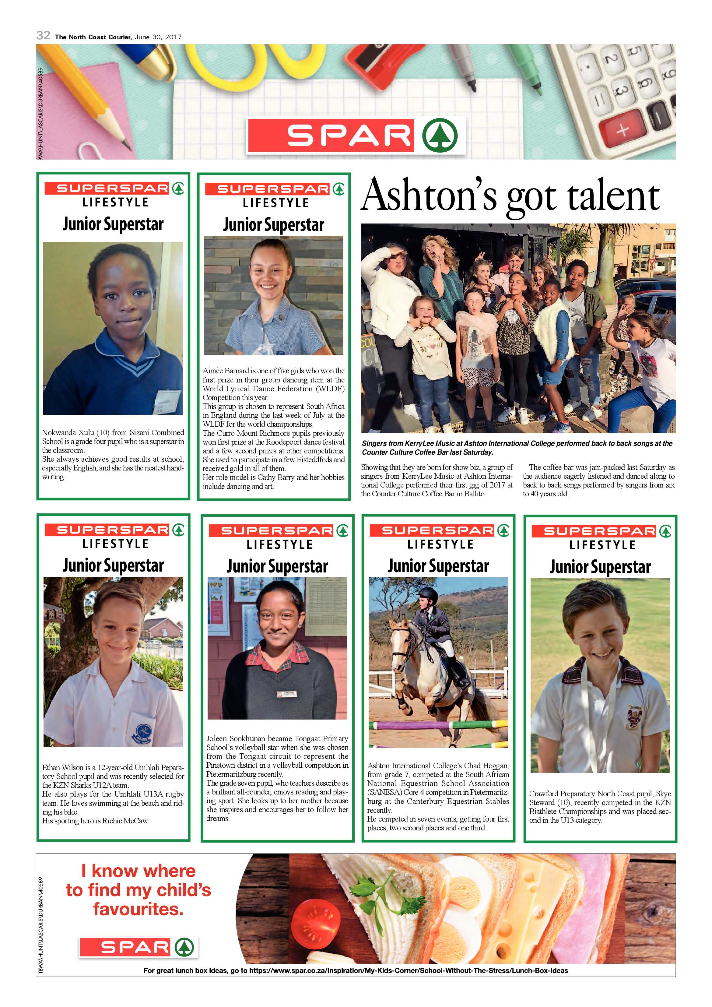 The North Coast Courier – 30 June 2017 page 32
