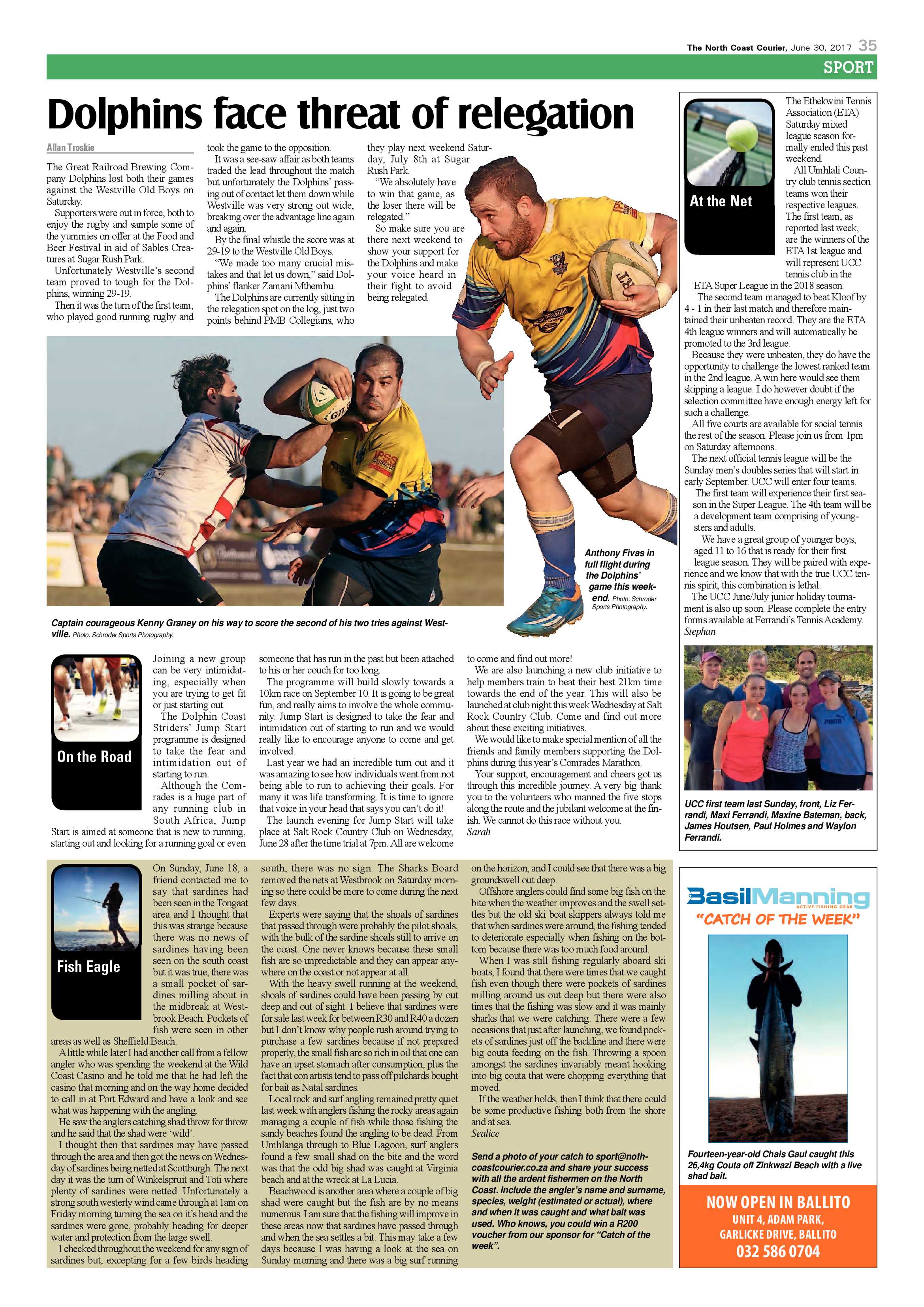The North Coast Courier – 30 June 2017 page 35