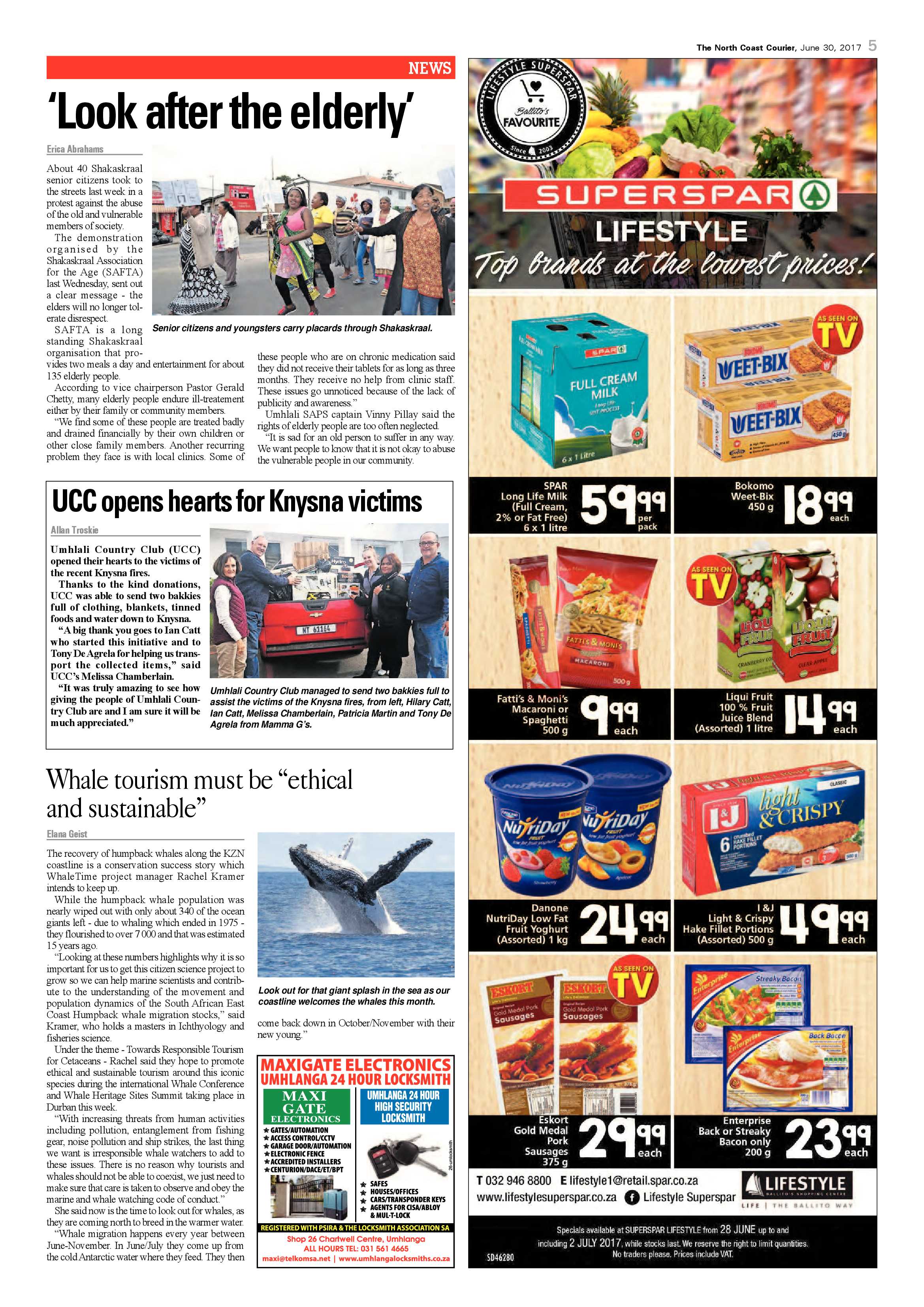 The North Coast Courier – 30 June 2017 page 5