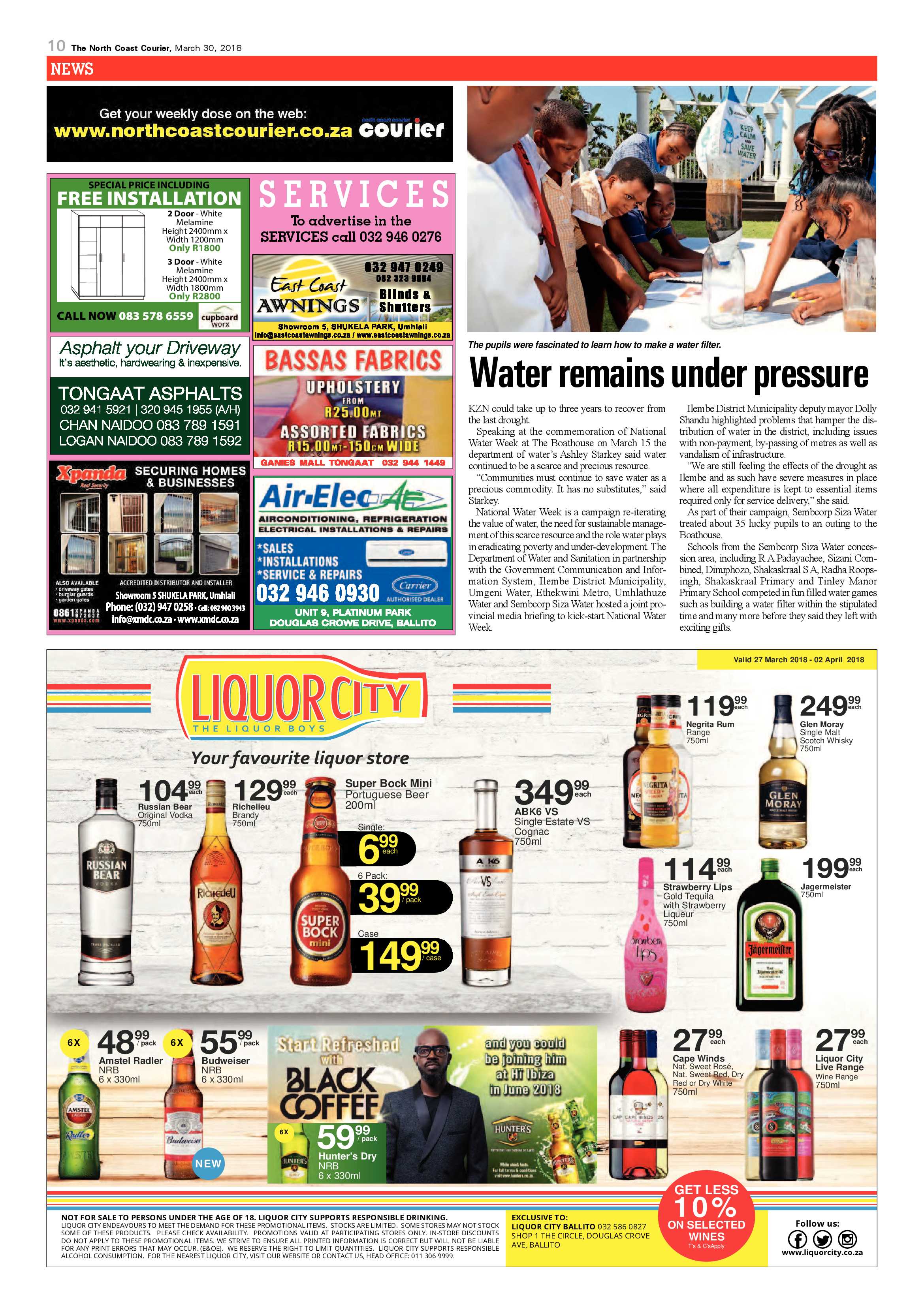 The North Coast Courier – 30 March 2018 page 10