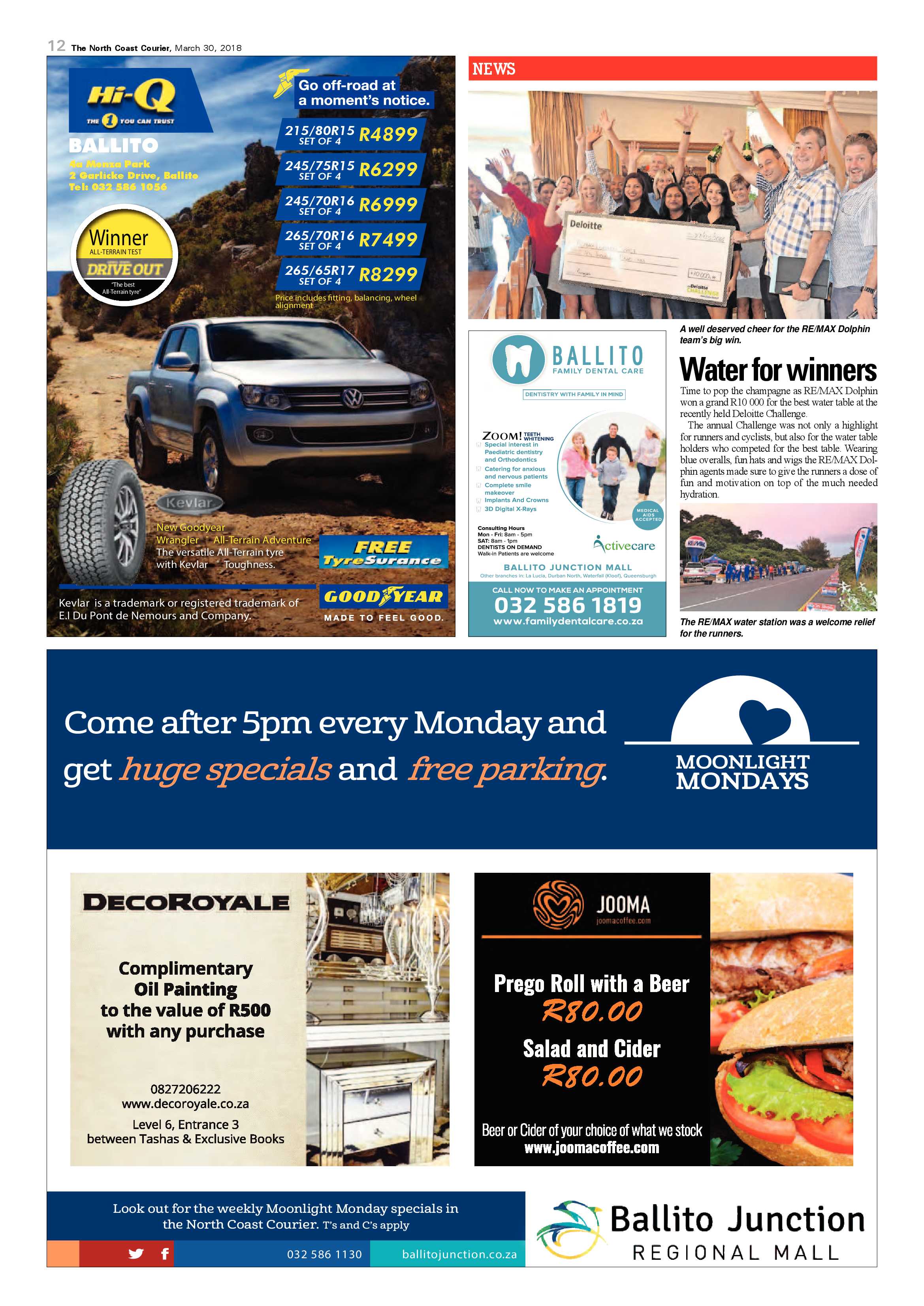 The North Coast Courier – 30 March 2018 page 12