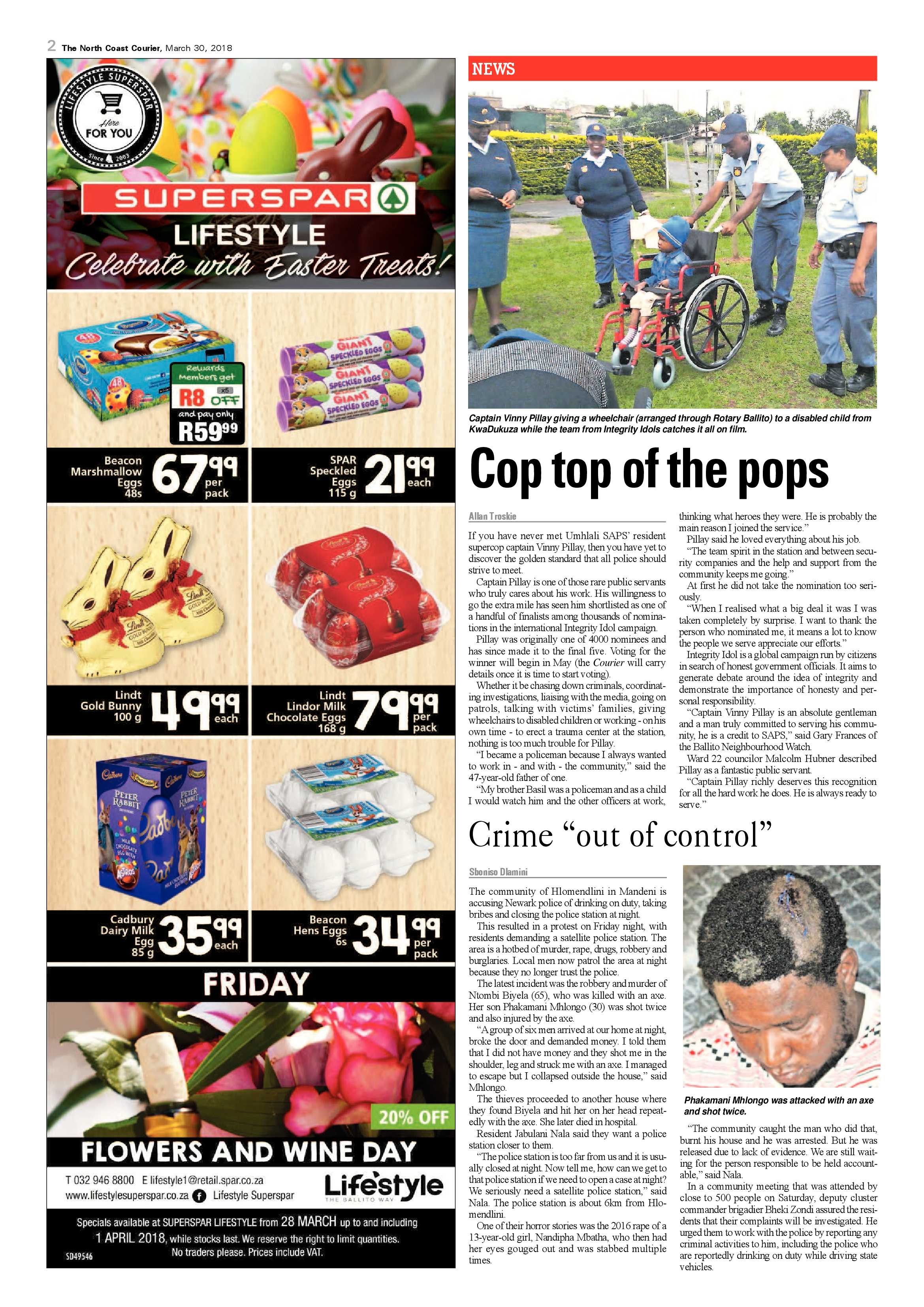 The North Coast Courier – 30 March 2018 page 2