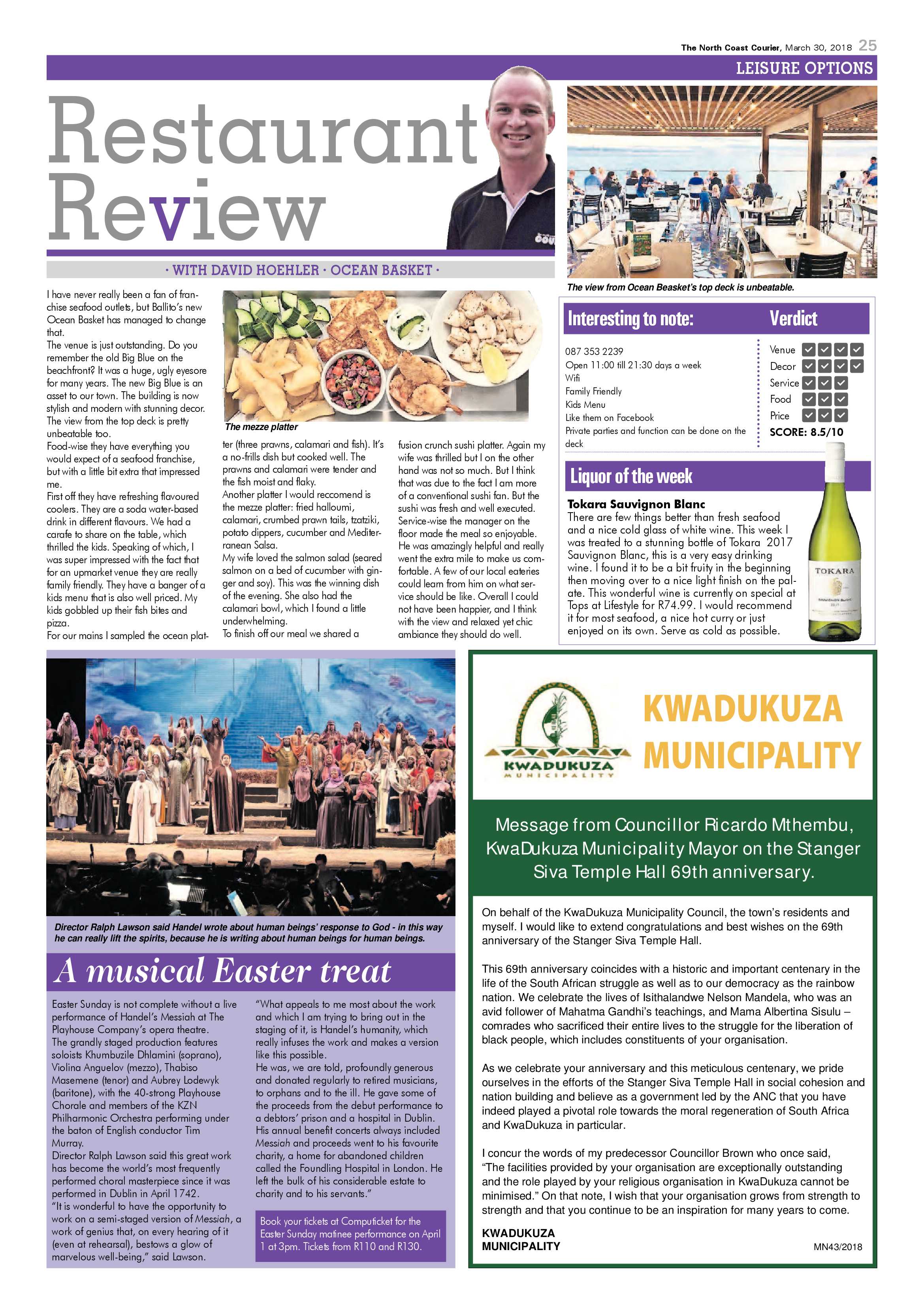 The North Coast Courier – 30 March 2018 page 25