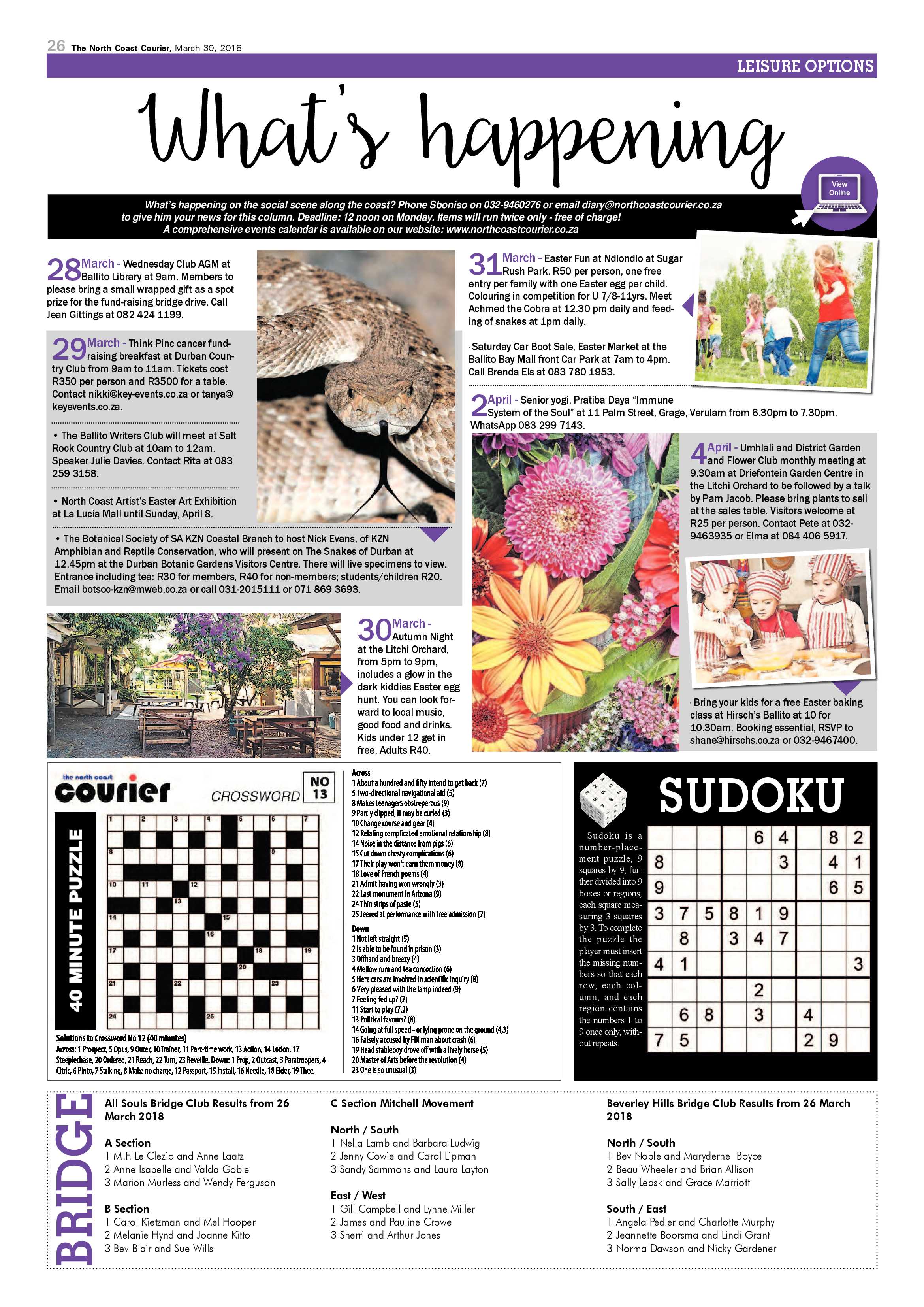 The North Coast Courier – 30 March 2018 page 26