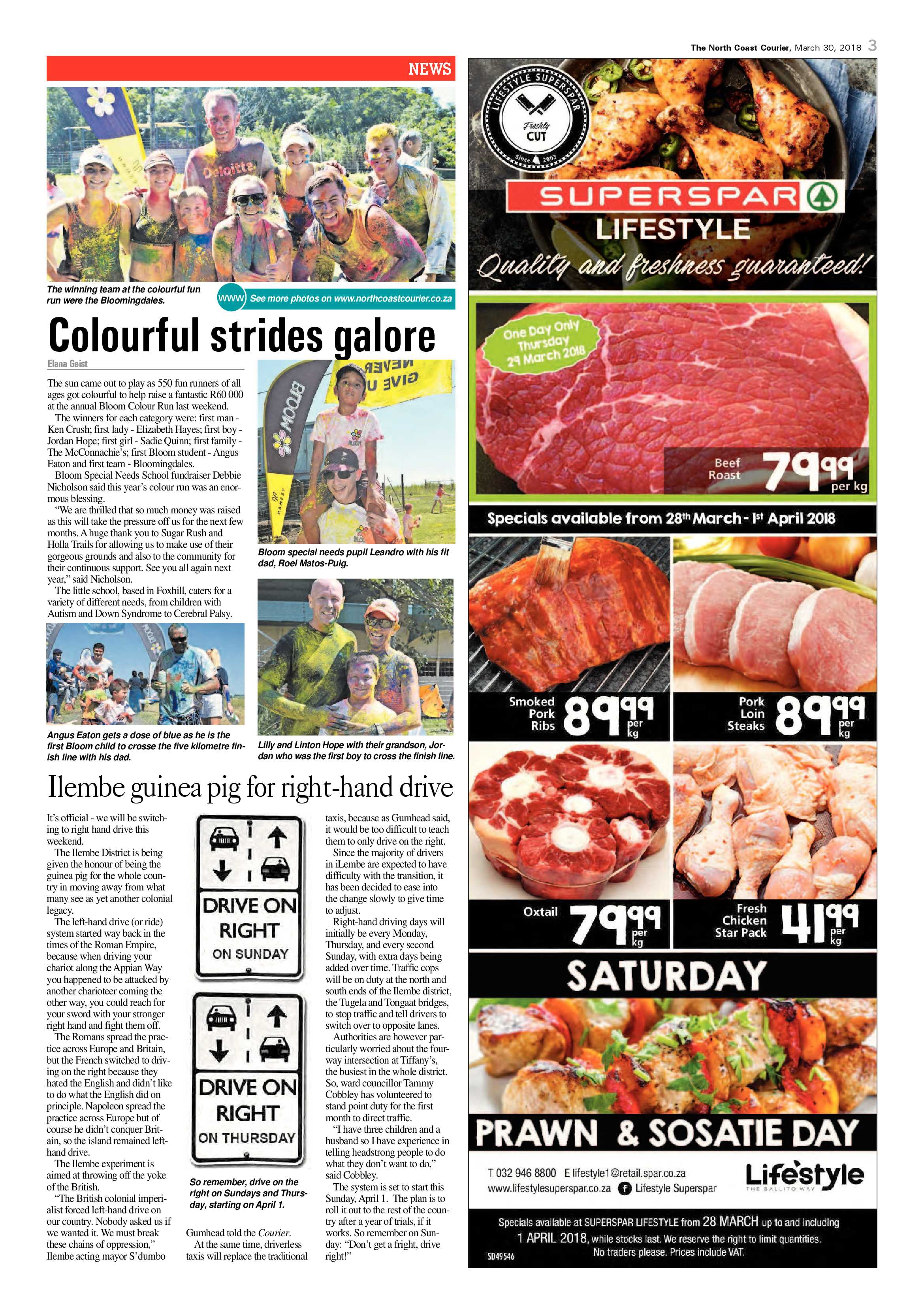 The North Coast Courier – 30 March 2018 page 3