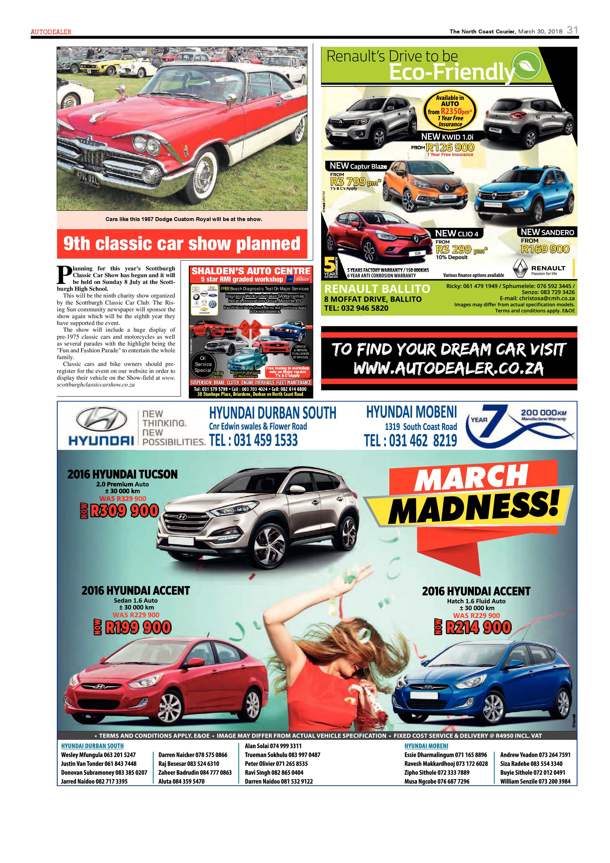 The North Coast Courier – 30 March 2018 page 31