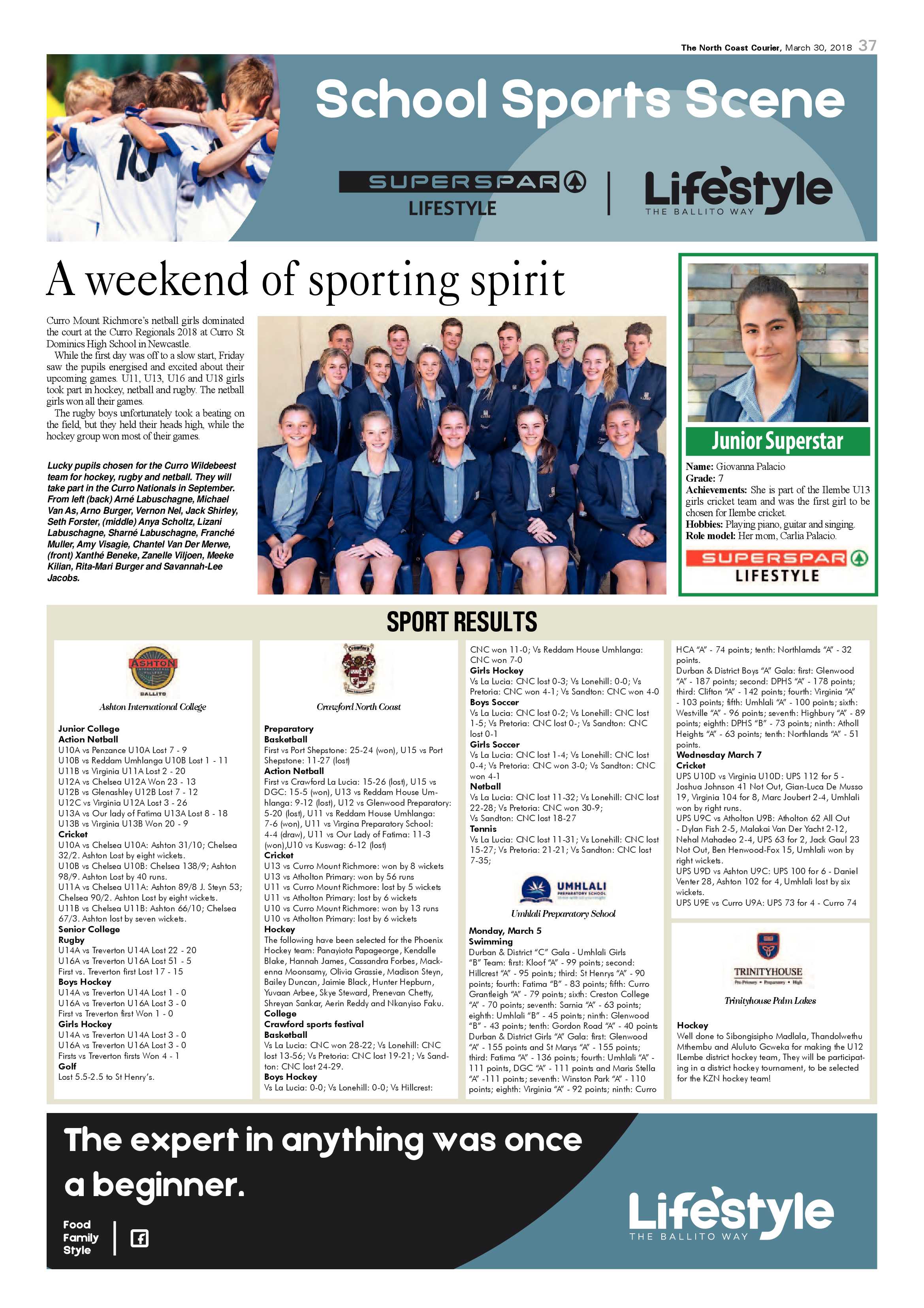 The North Coast Courier – 30 March 2018 page 37