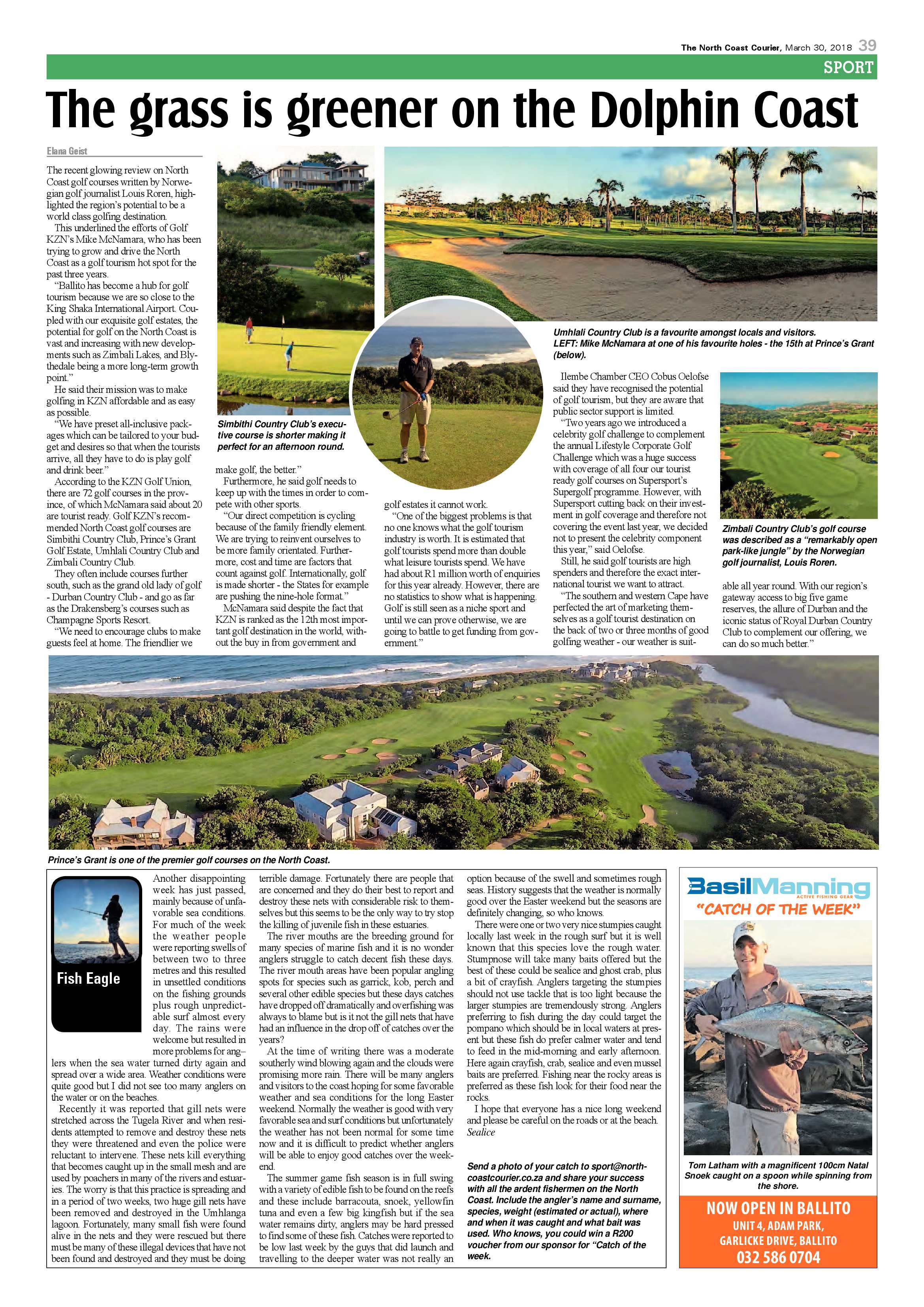 The North Coast Courier – 30 March 2018 page 39