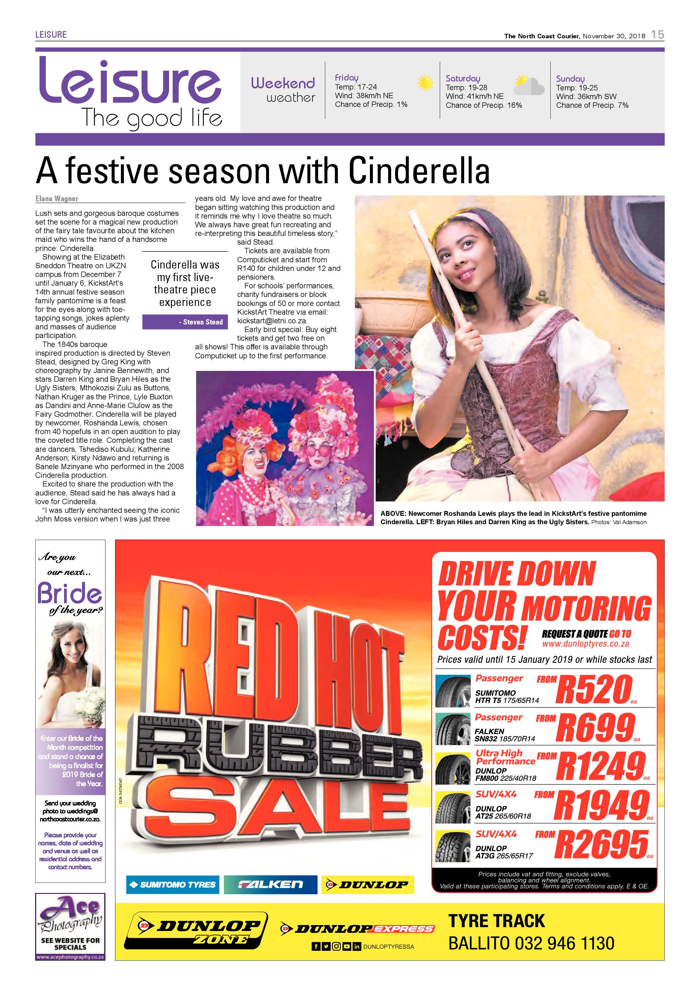 The North Coast Courier – 30 November 2018 page 15