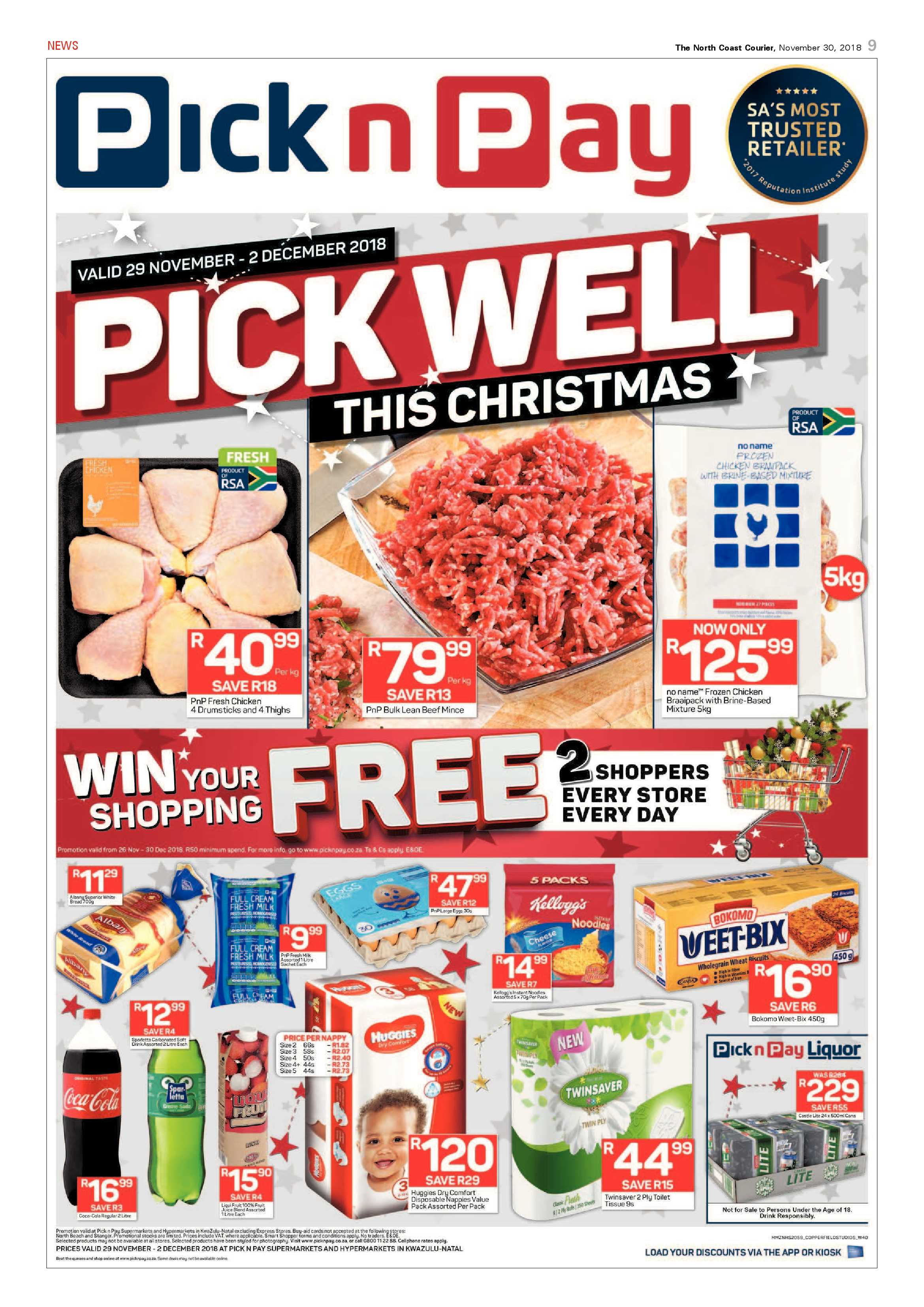The North Coast Courier – 30 November 2018 page 9