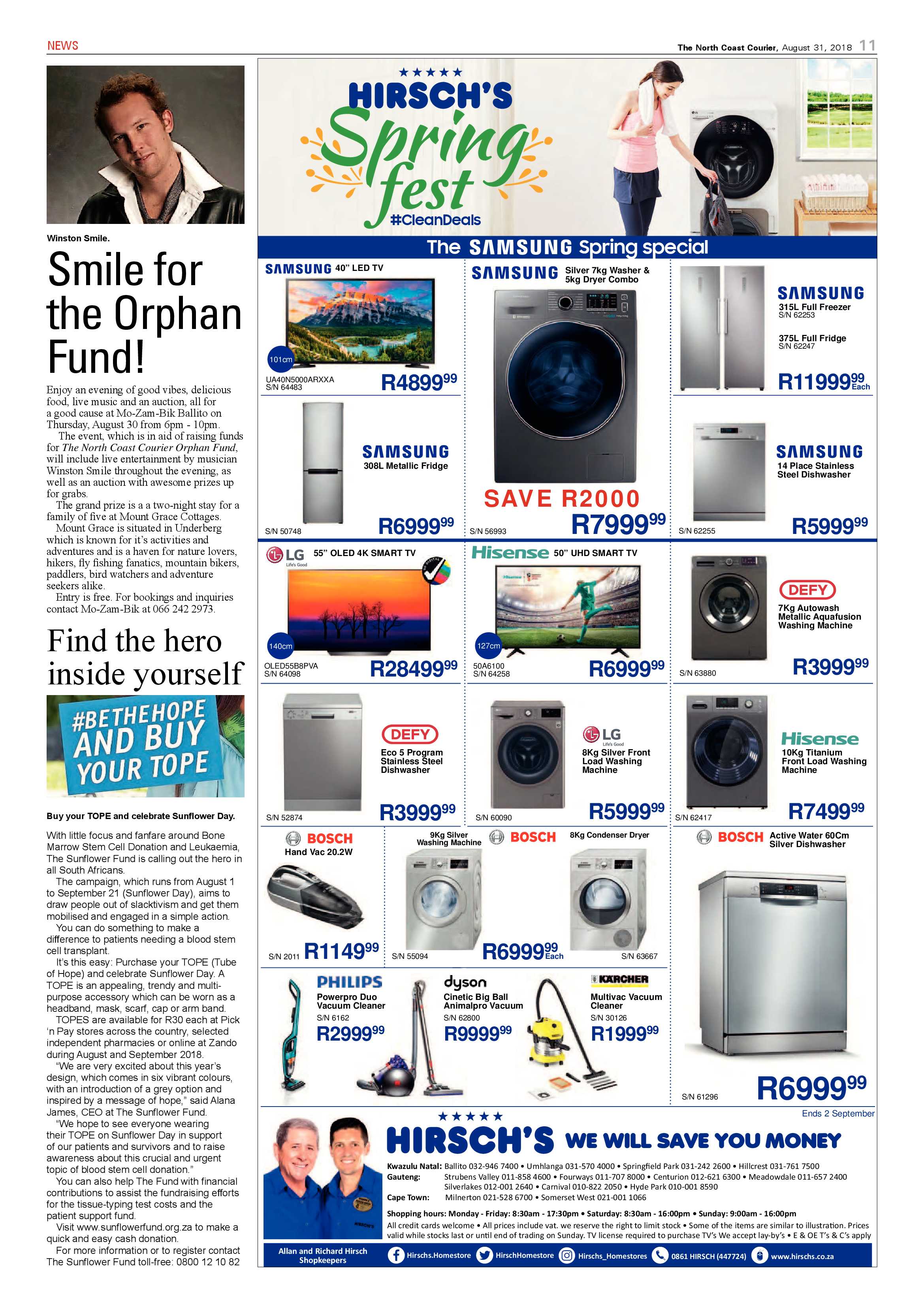The North Coast Courier – 31 August 2018 page 11