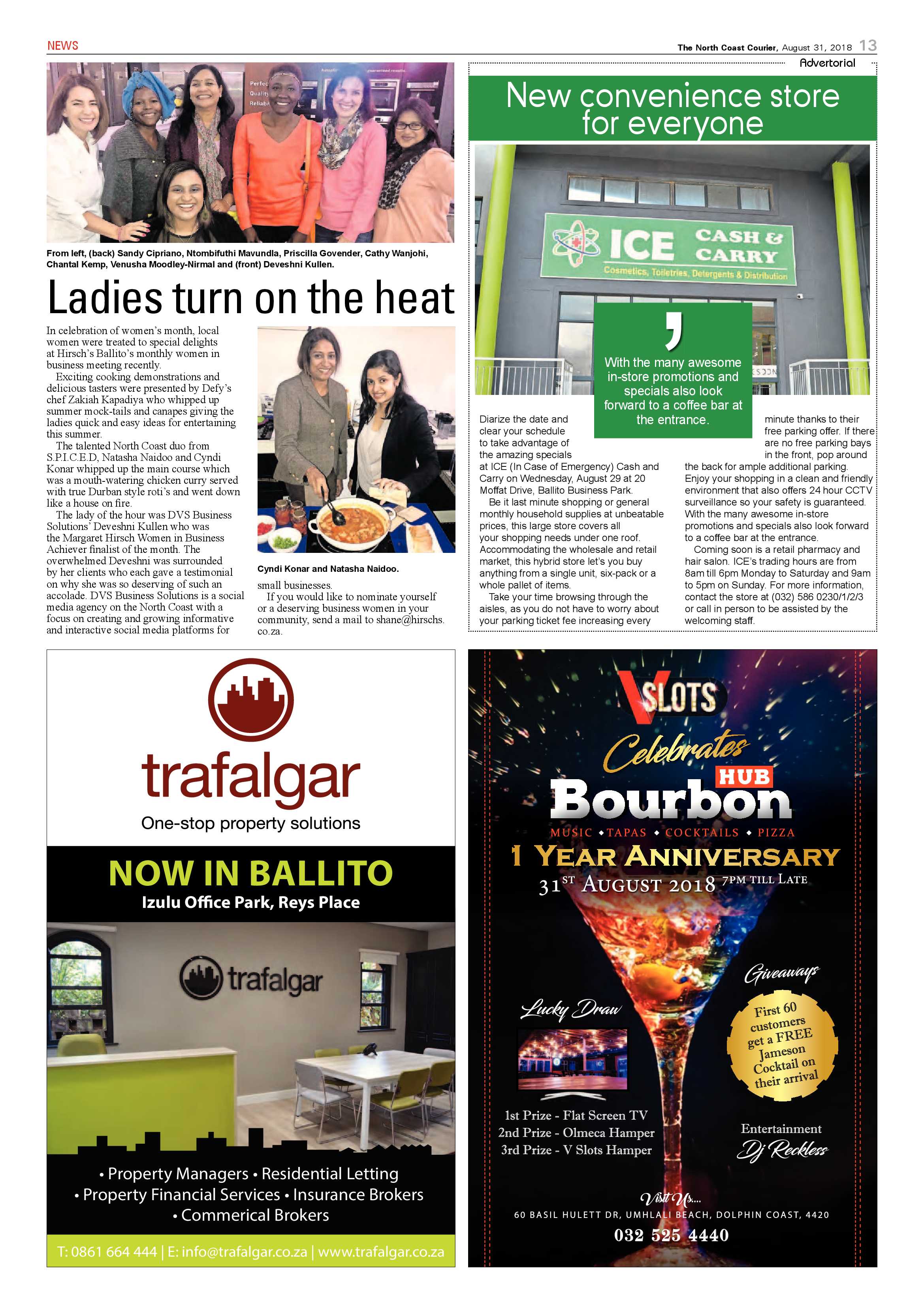 The North Coast Courier – 31 August 2018 page 13