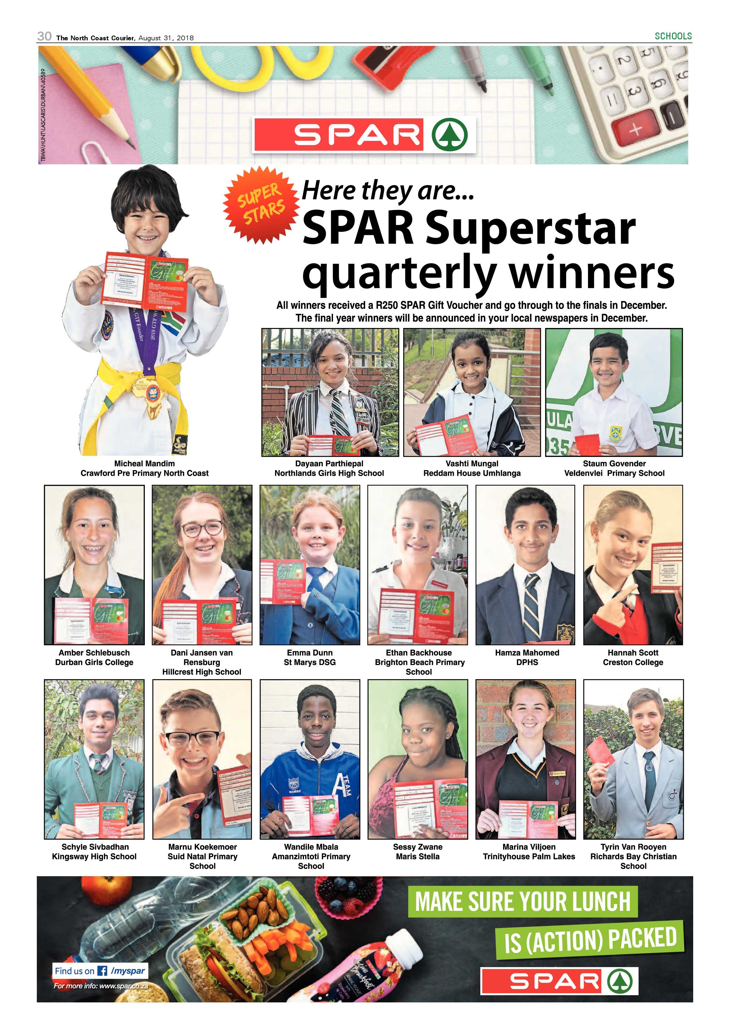 The North Coast Courier – 31 August 2018 page 30