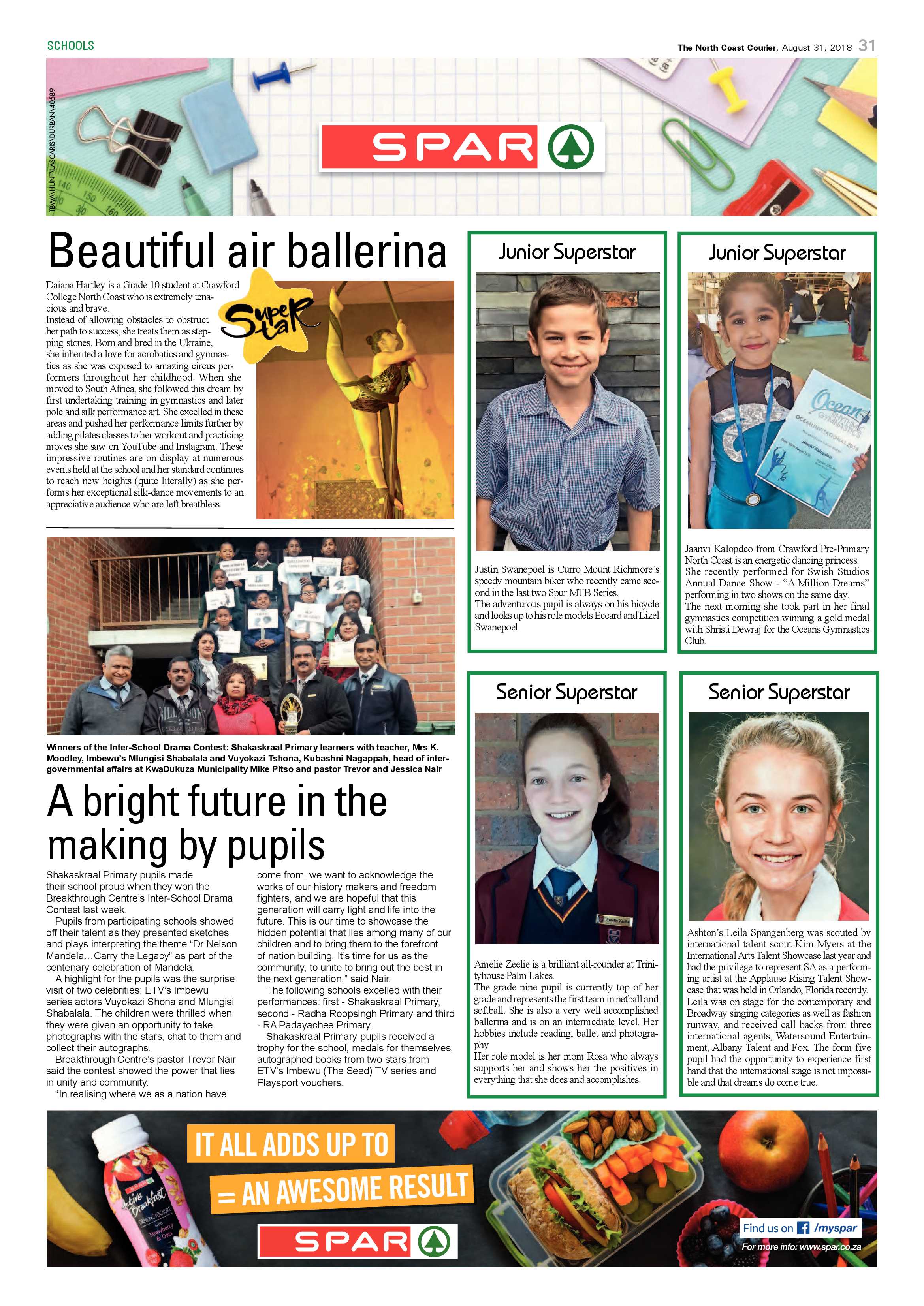The North Coast Courier – 31 August 2018 page 31