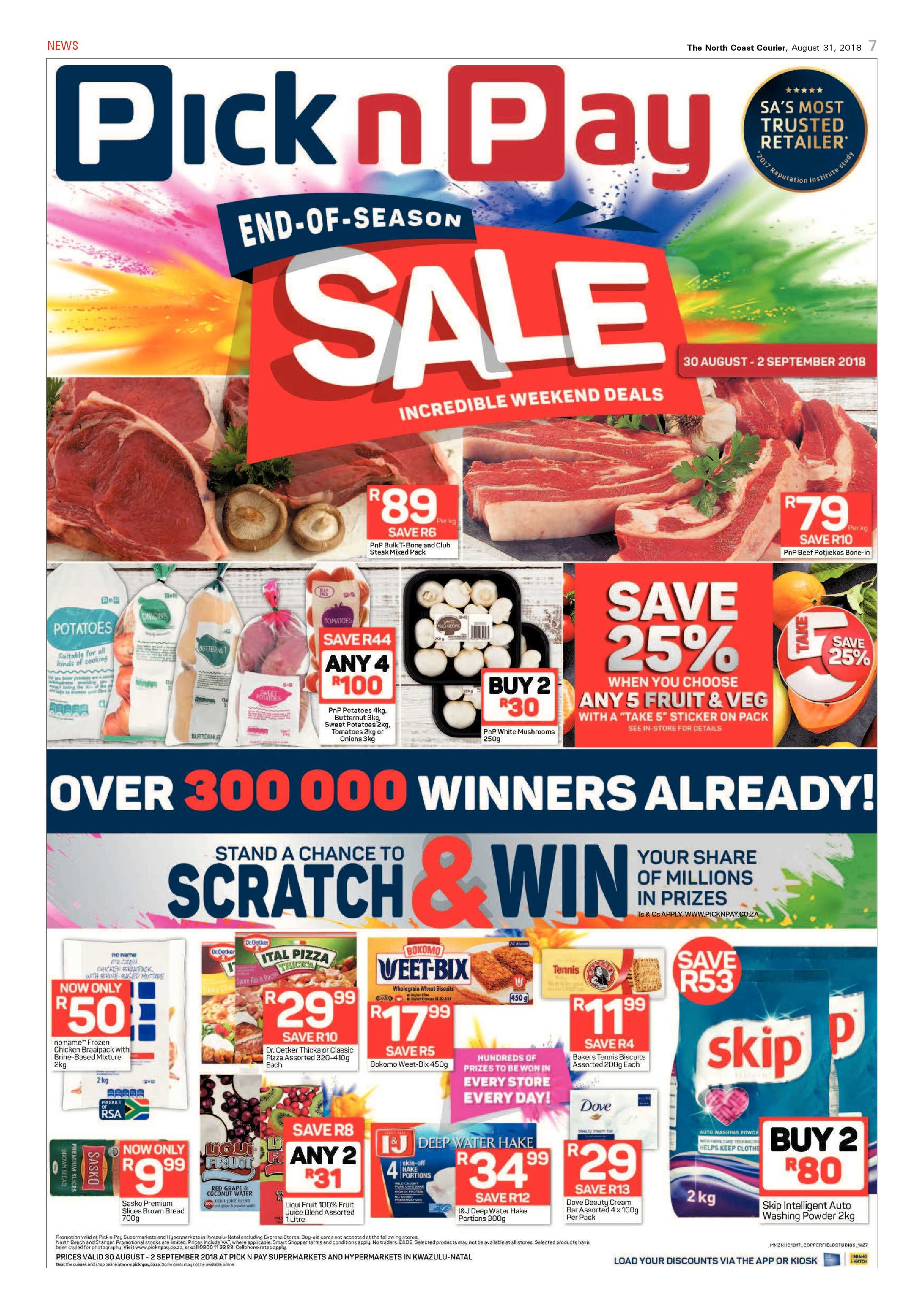 The North Coast Courier – 31 August 2018 page 7