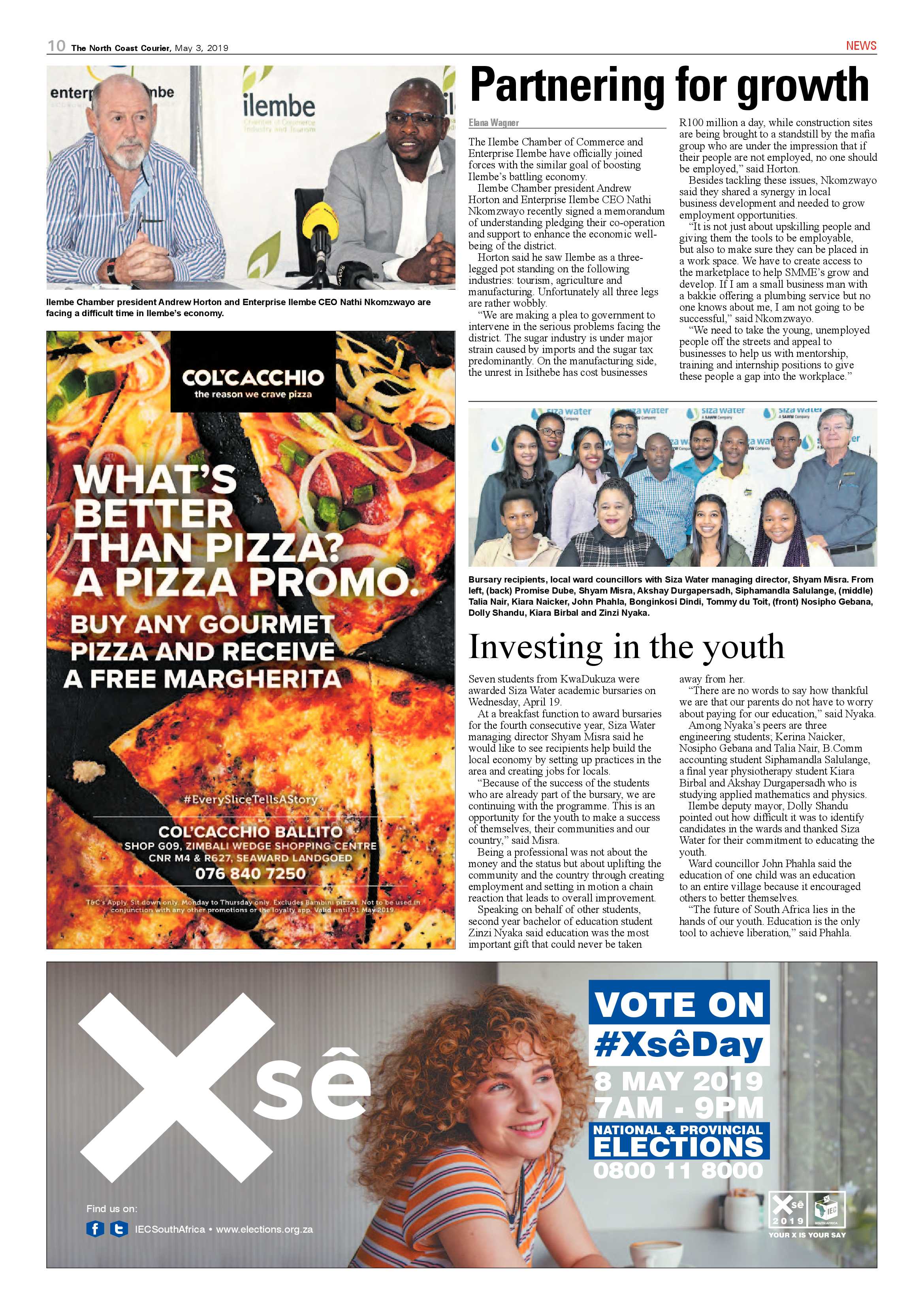 The North Coast Courier – 3 May 2019 page 10