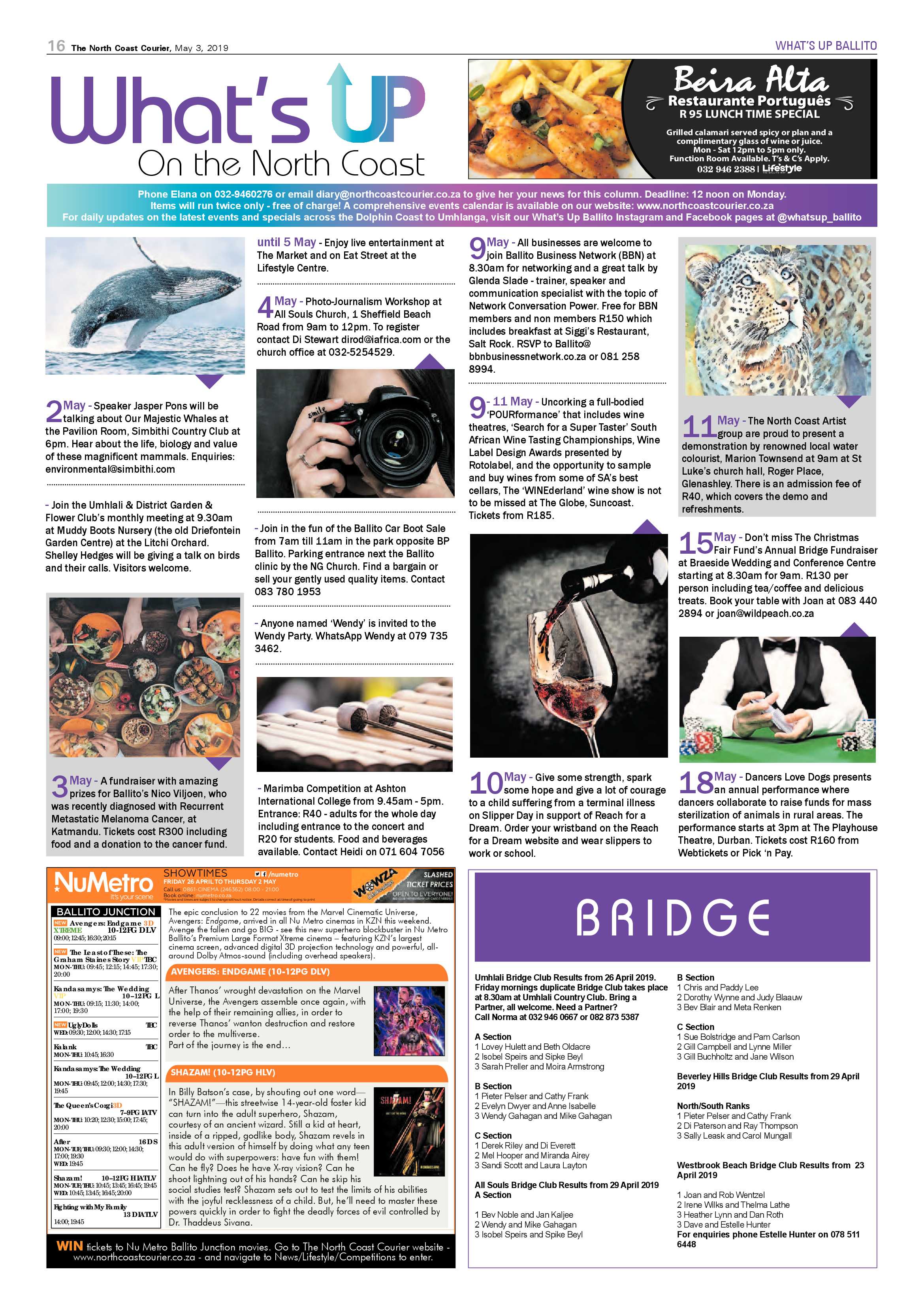 The North Coast Courier – 3 May 2019 page 16