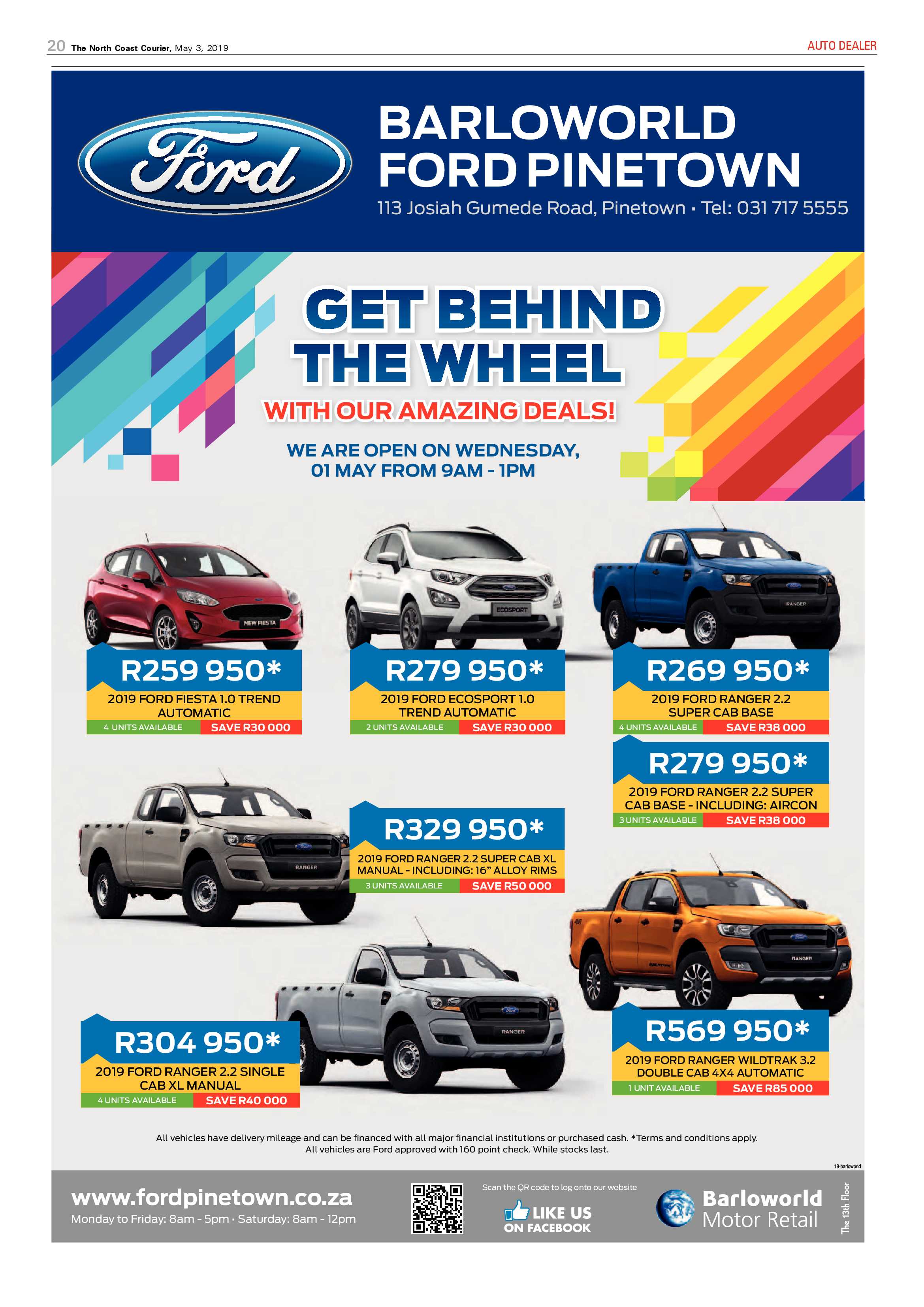 The North Coast Courier – 3 May 2019 page 20