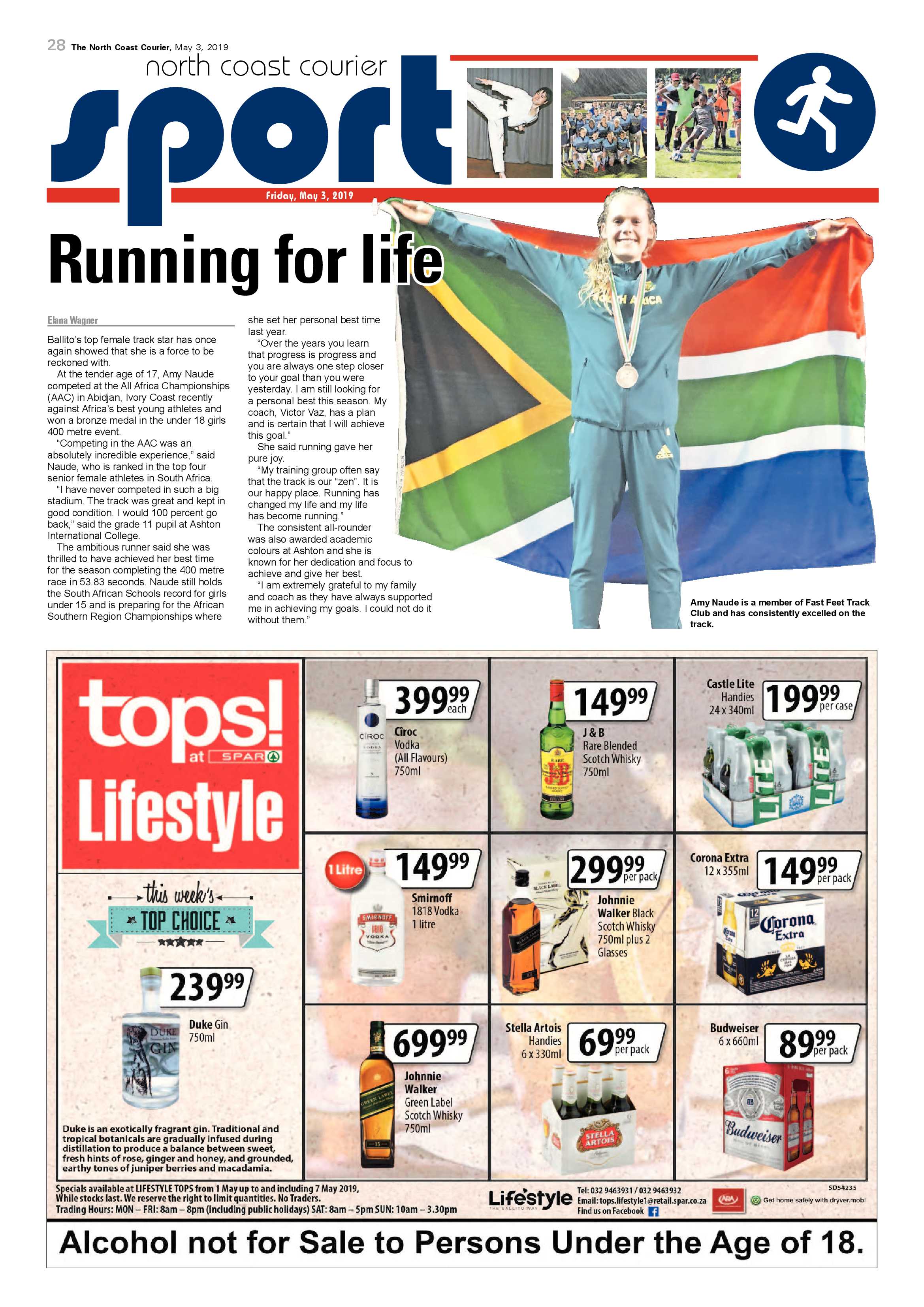 The North Coast Courier – 3 May 2019 page 28