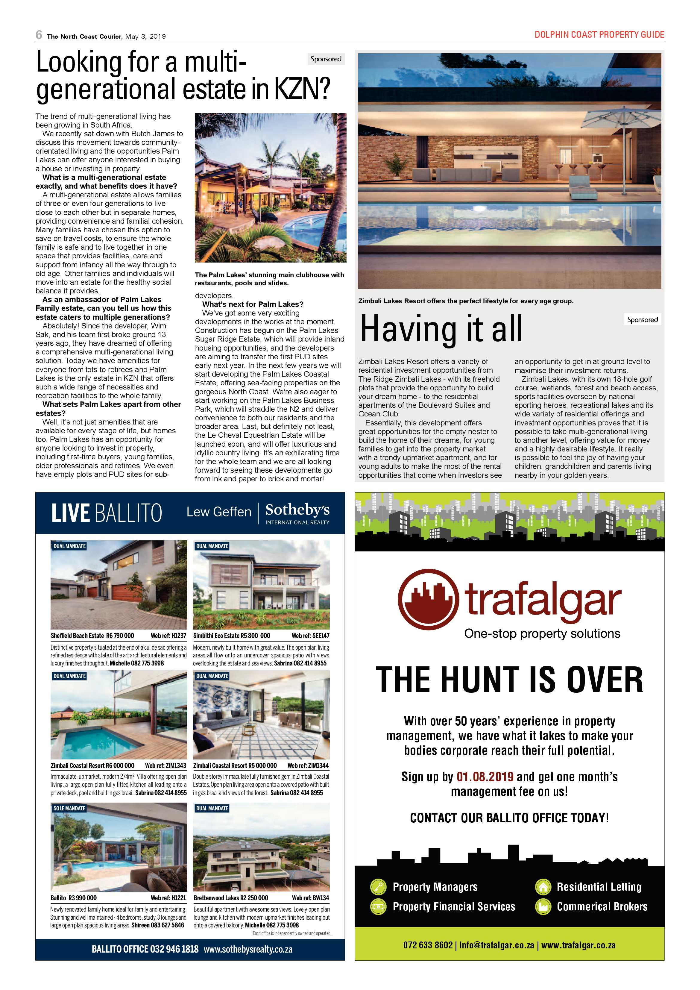 The North Coast Courier – 3 May 2019 page 34
