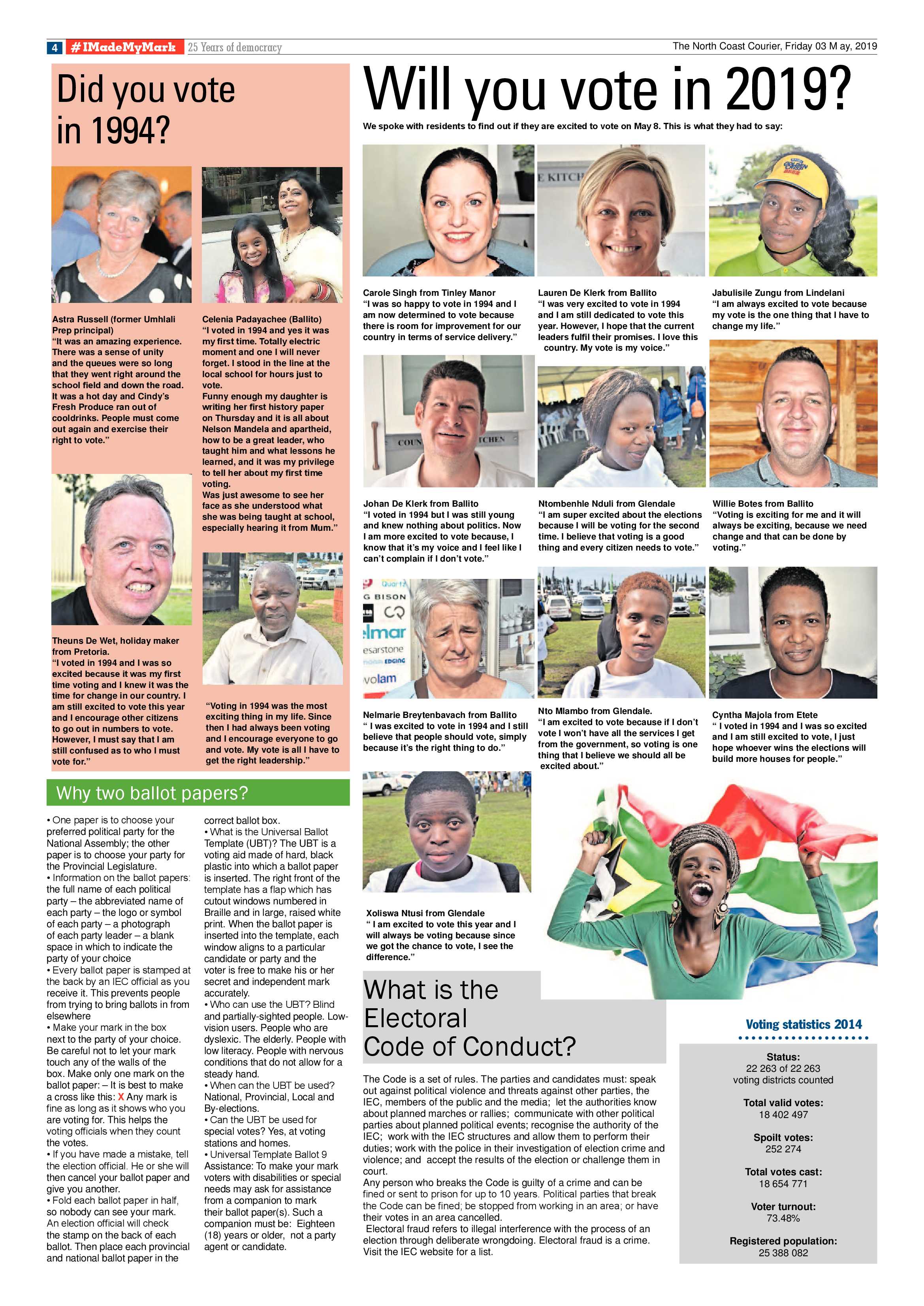 The North Coast Courier – 3 May 2019 page 40