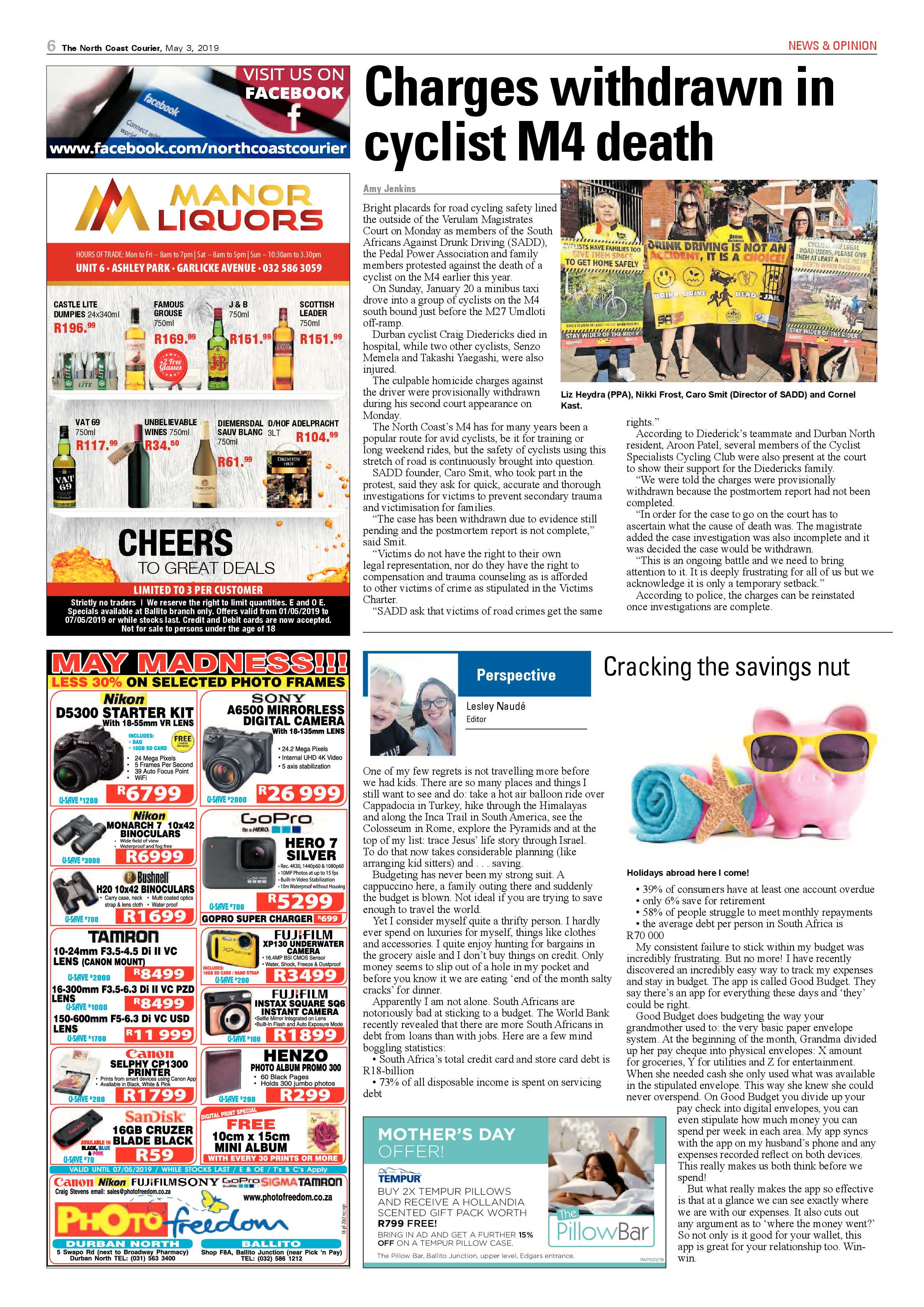 The North Coast Courier – 3 May 2019 page 6