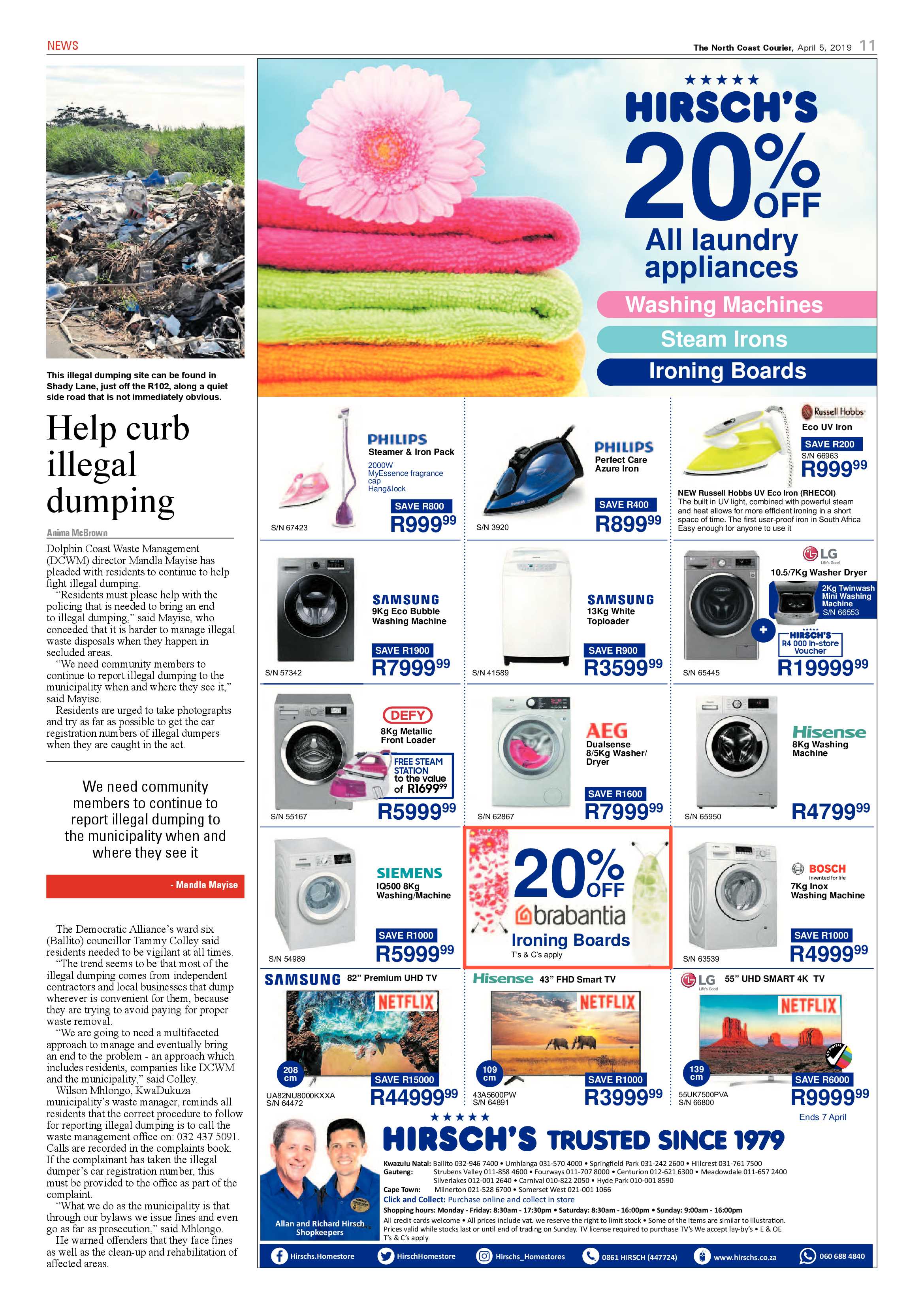 The North Coast Courier – 5 April 2019 page 11