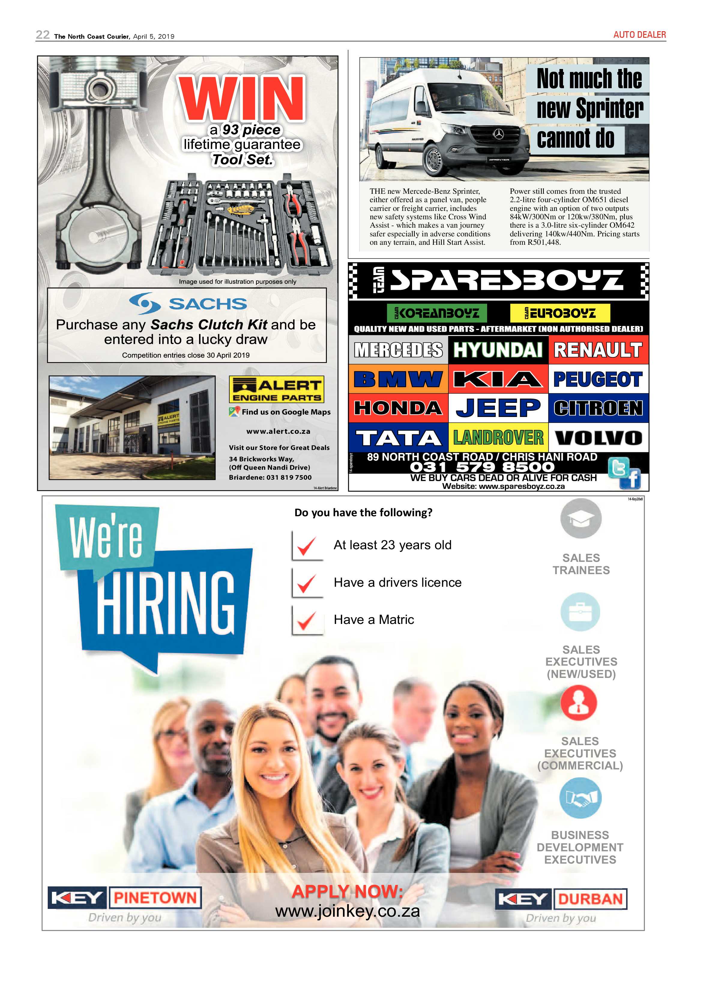The North Coast Courier – 5 April 2019 page 22
