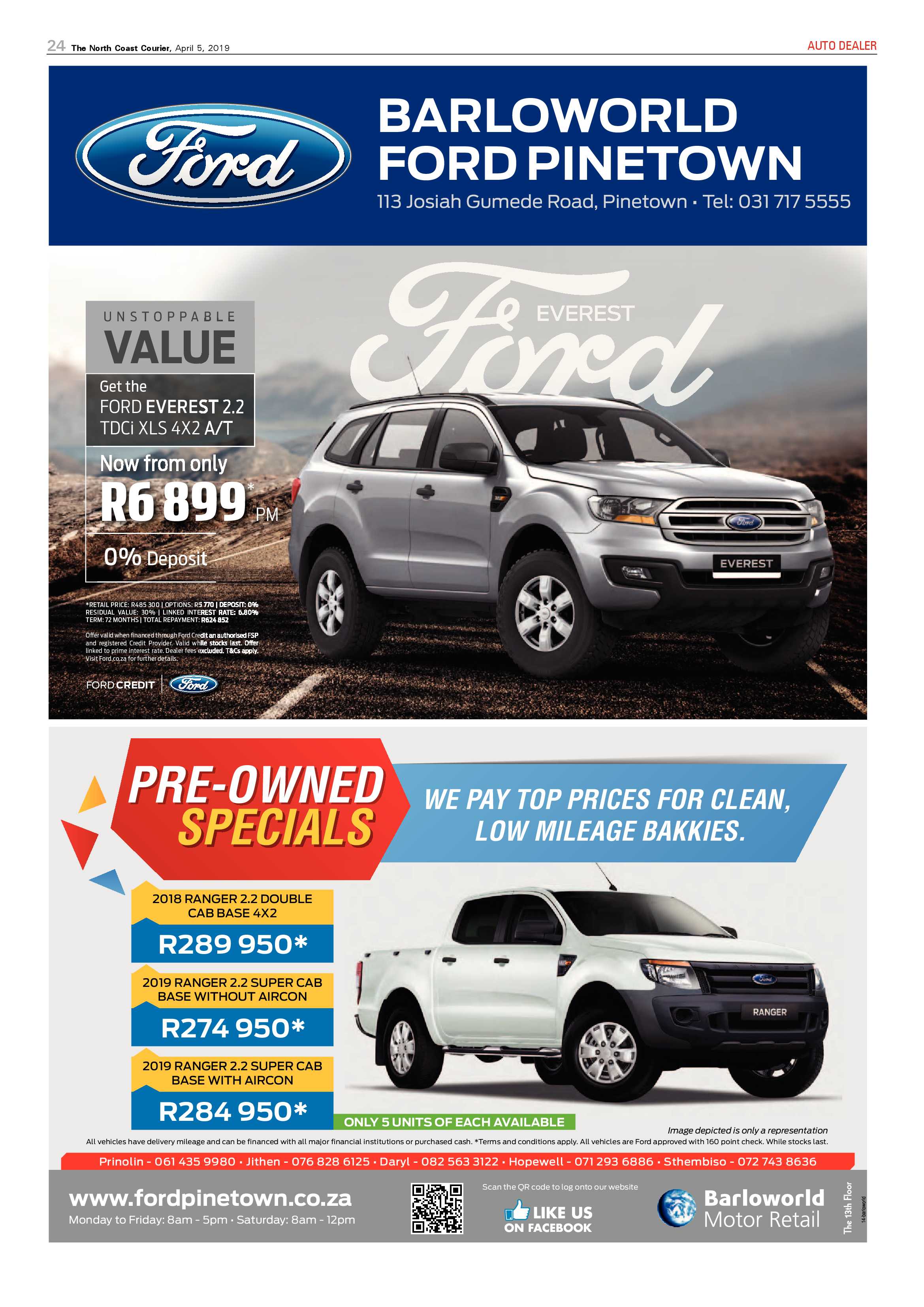 The North Coast Courier – 5 April 2019 page 24