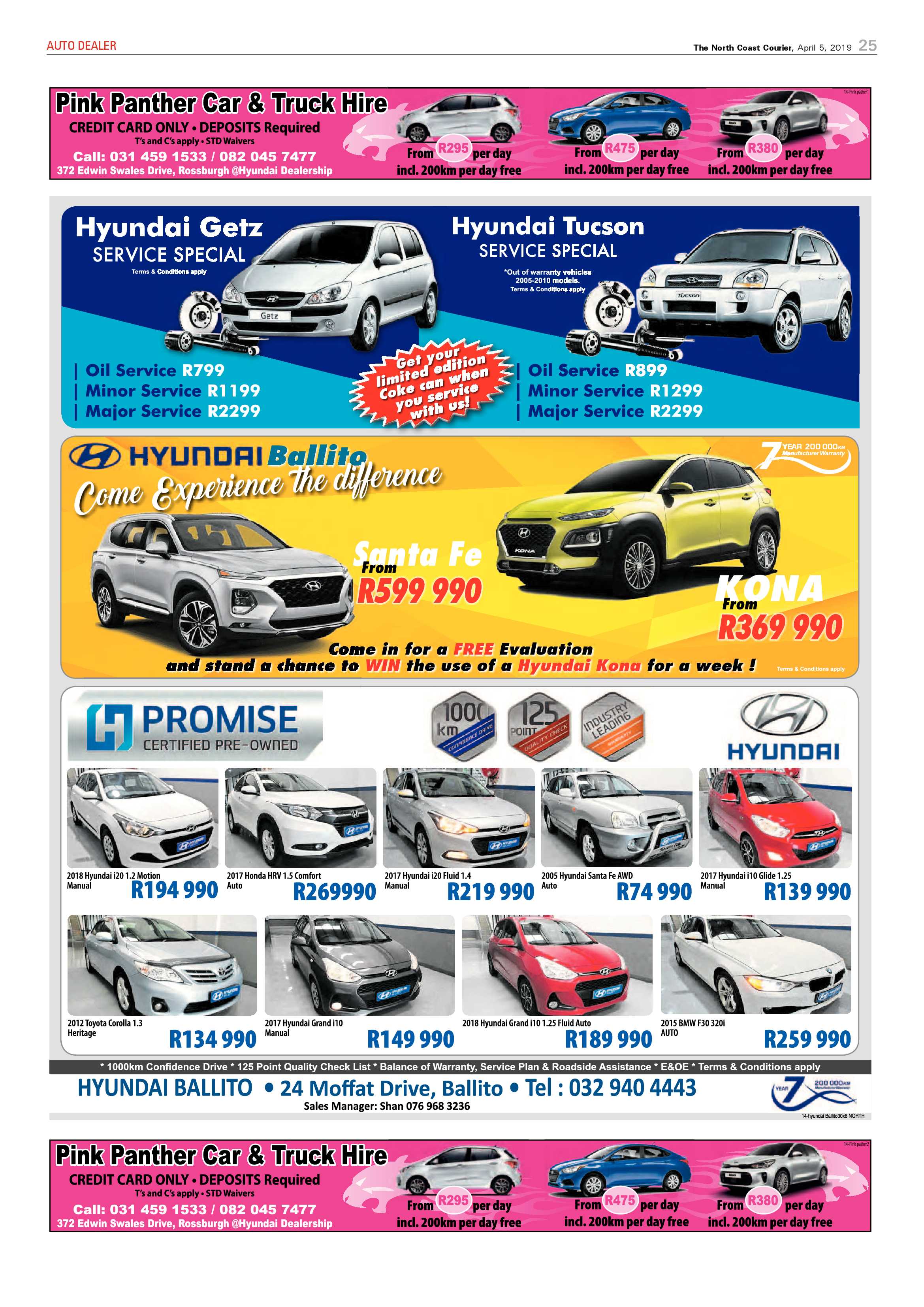 The North Coast Courier – 5 April 2019 page 25