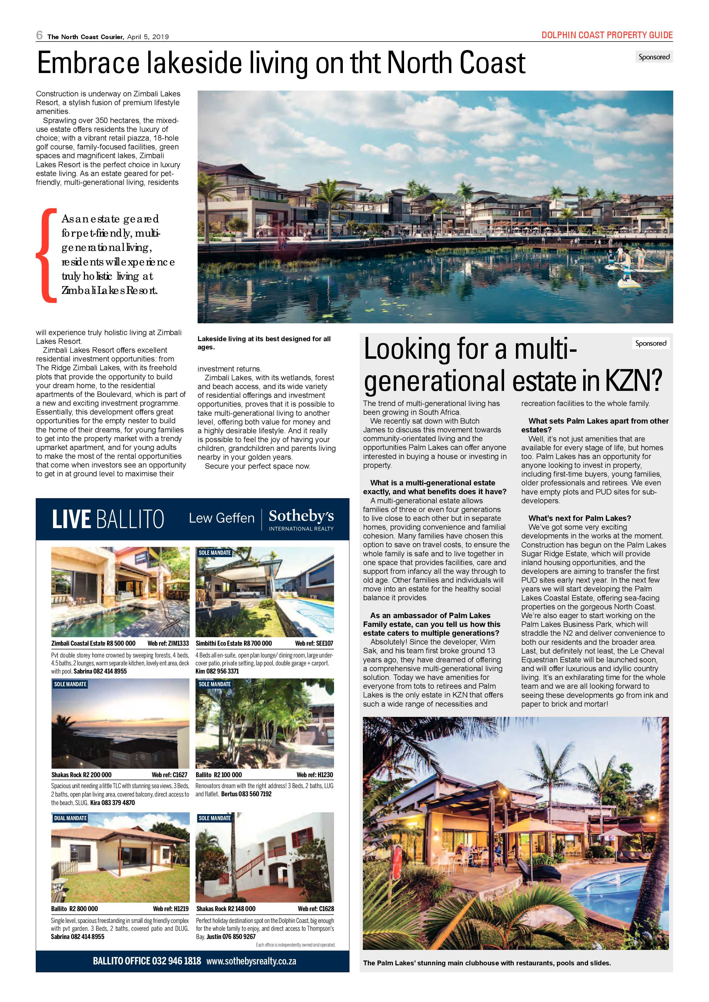 The North Coast Courier – 5 April 2019 page 38