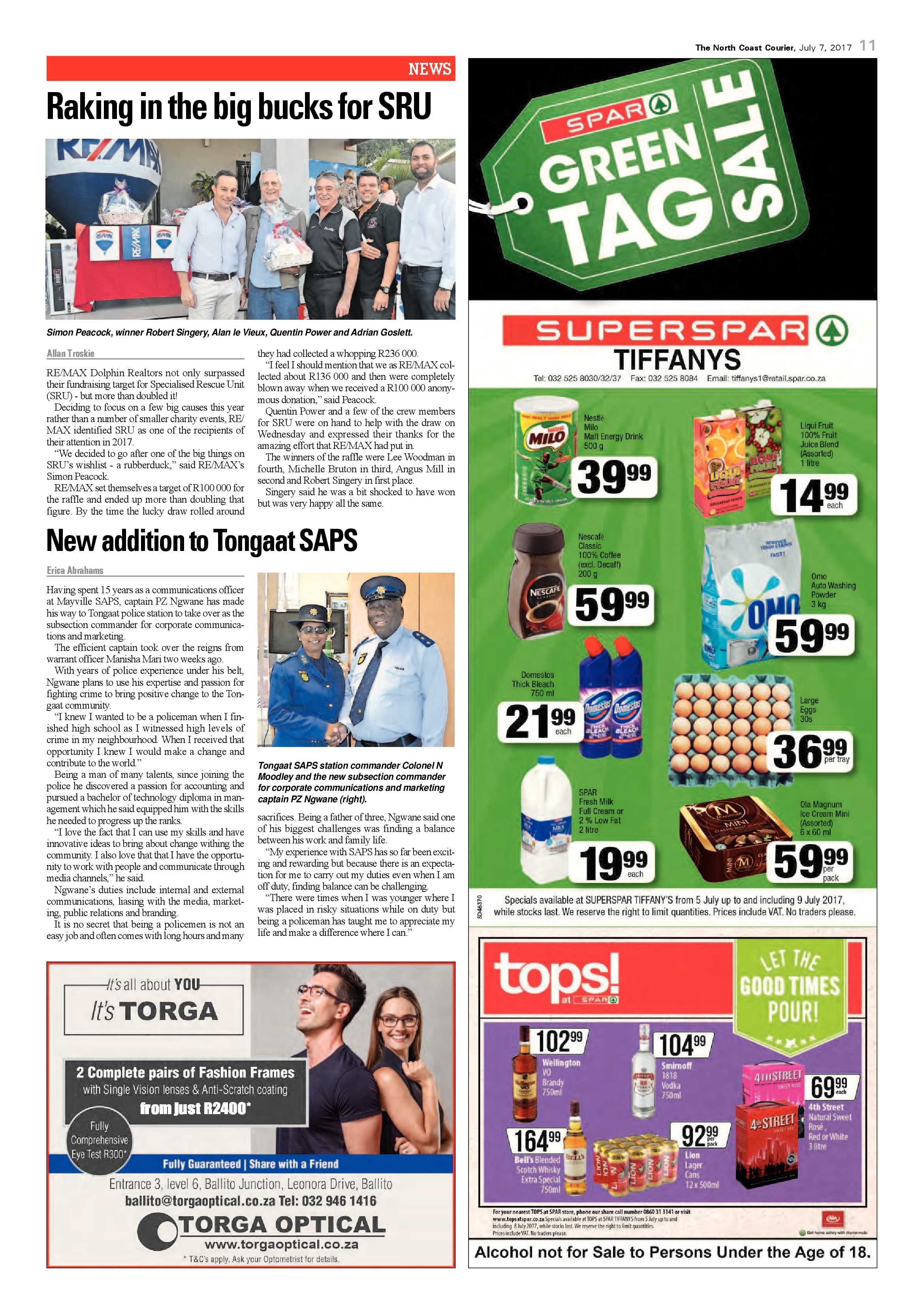 The North Coast Courier – 07 July 2017 page 11