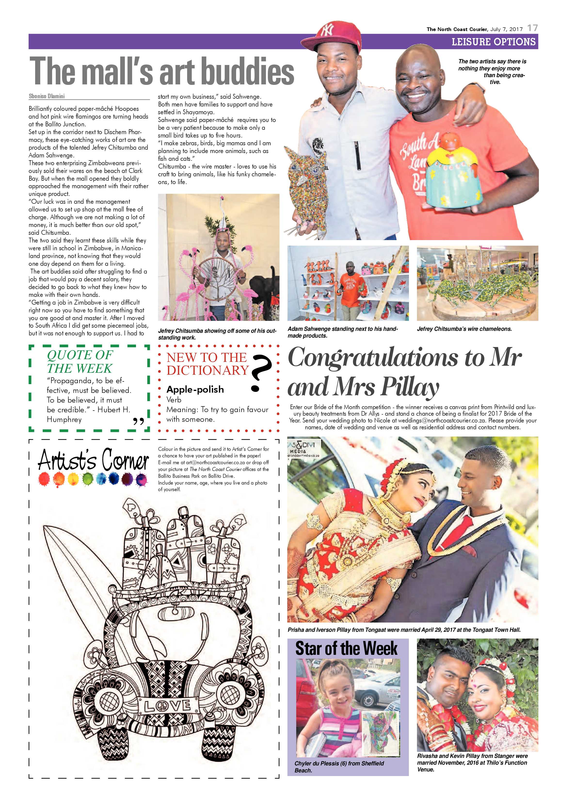 The North Coast Courier – 07 July 2017 page 17